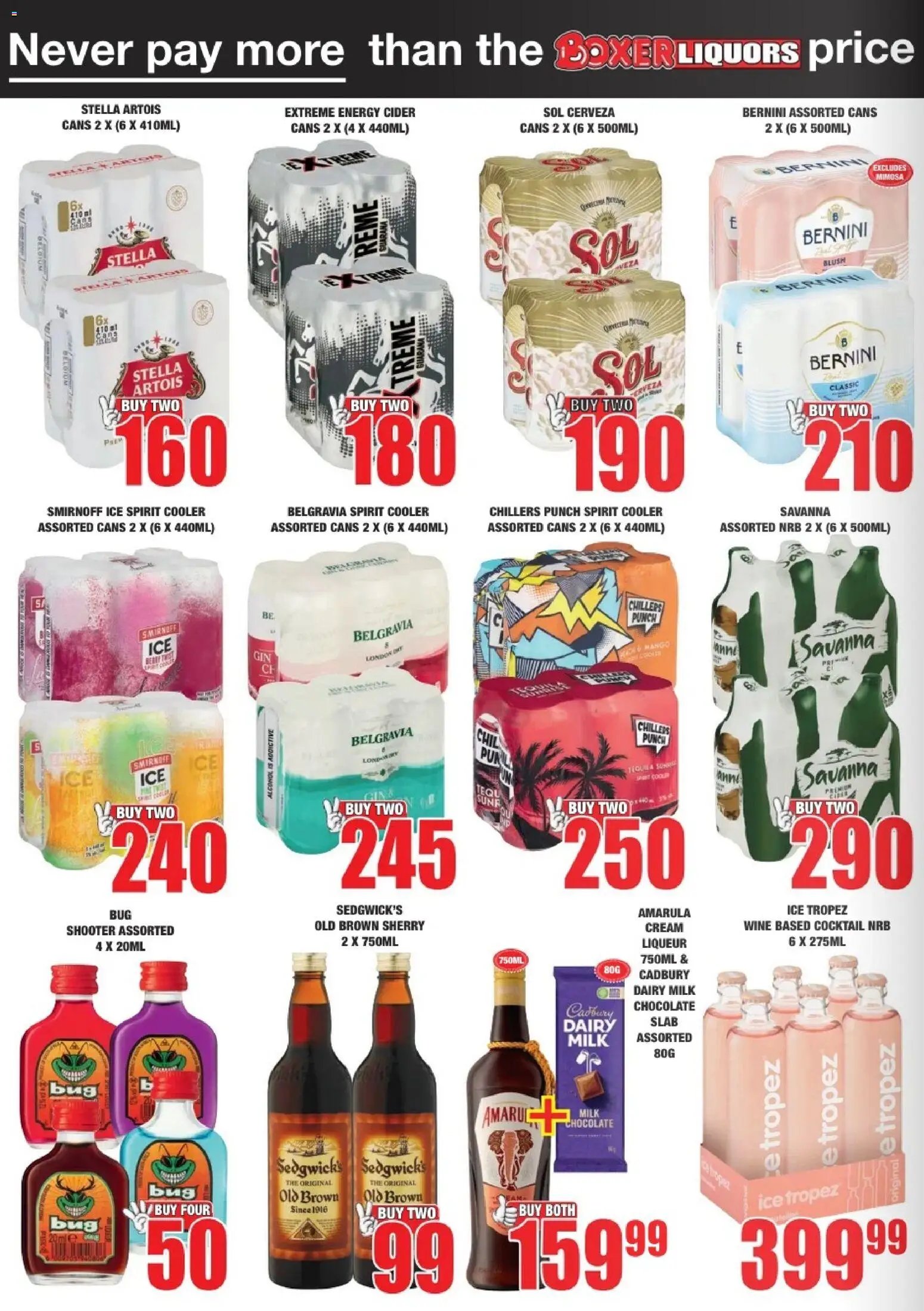 Boxer - Prince Buthelezi Mall Liquor Grand Opening