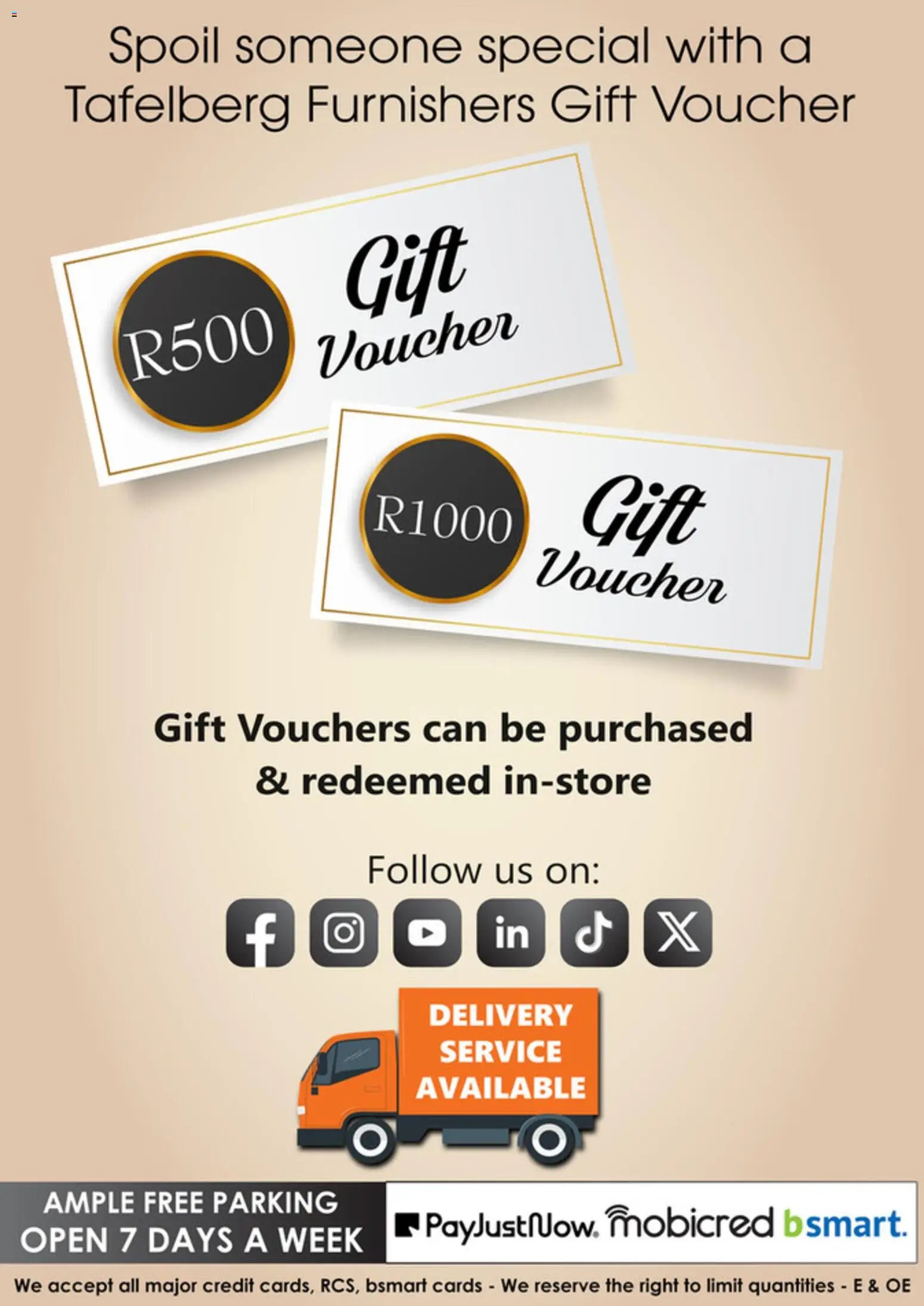 Tafelberg Furnishers Specials (2026-03-04 - 2026-03-15) | 8