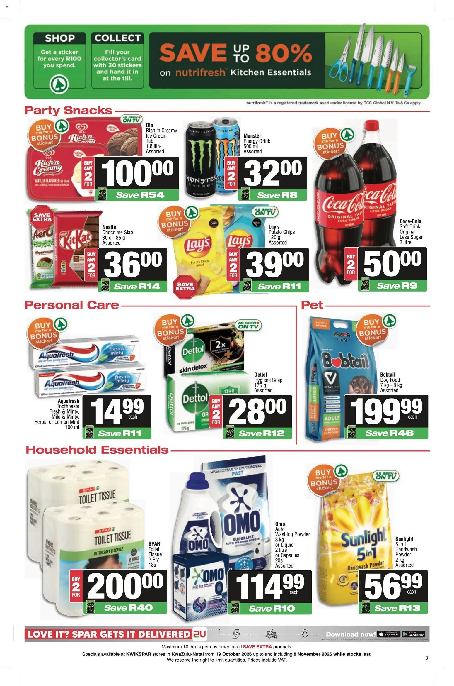 KWIKSPAR Specials