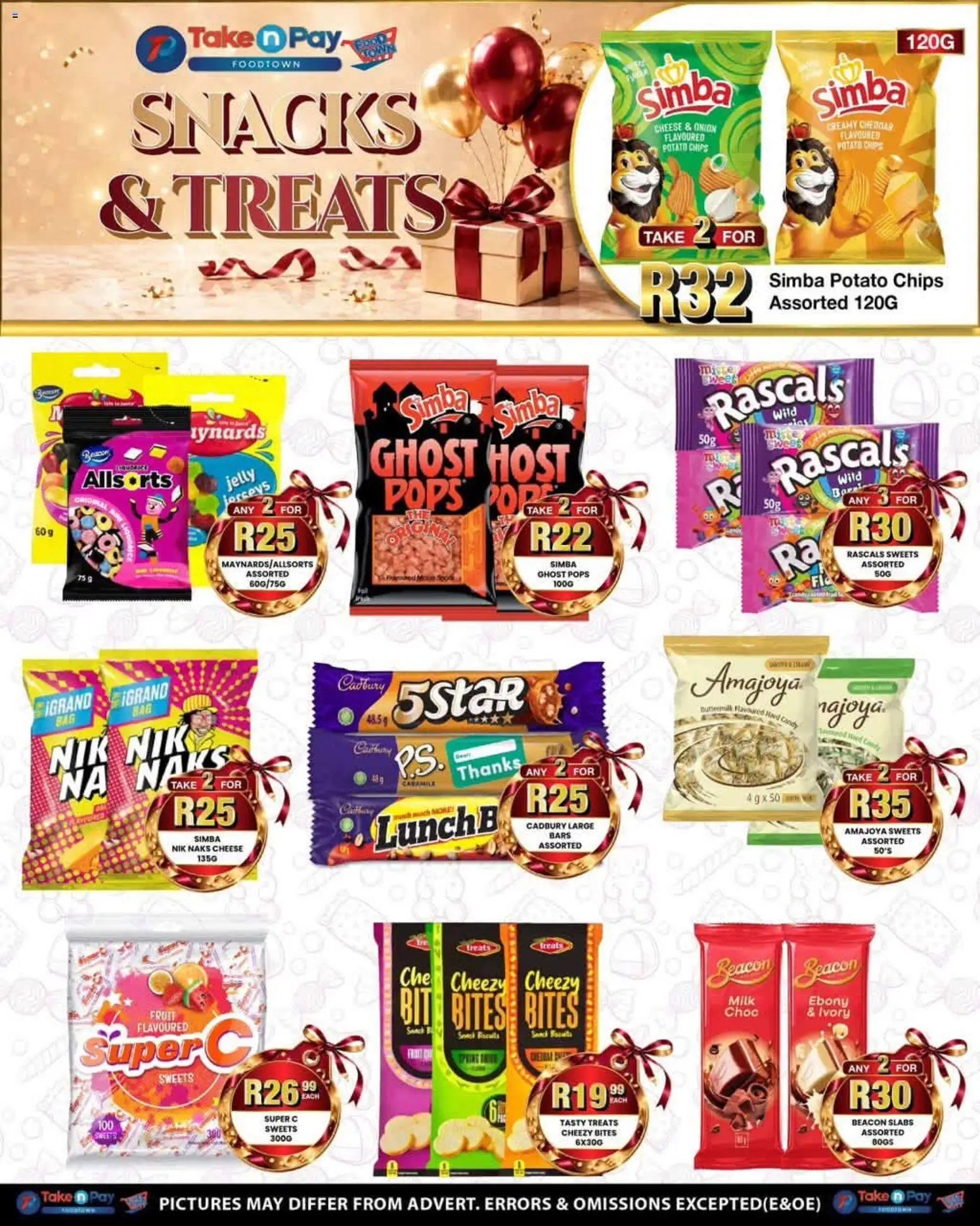 Take n Pay Specials