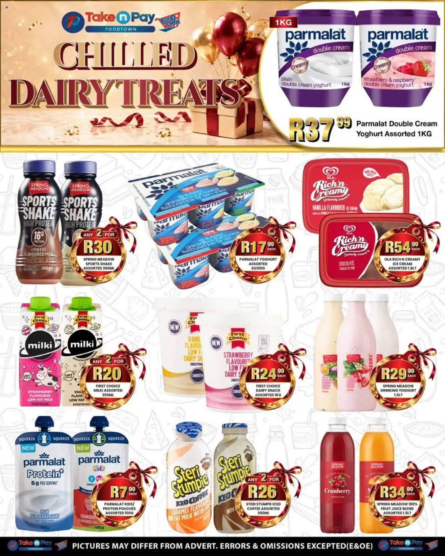 Take n Pay Specials