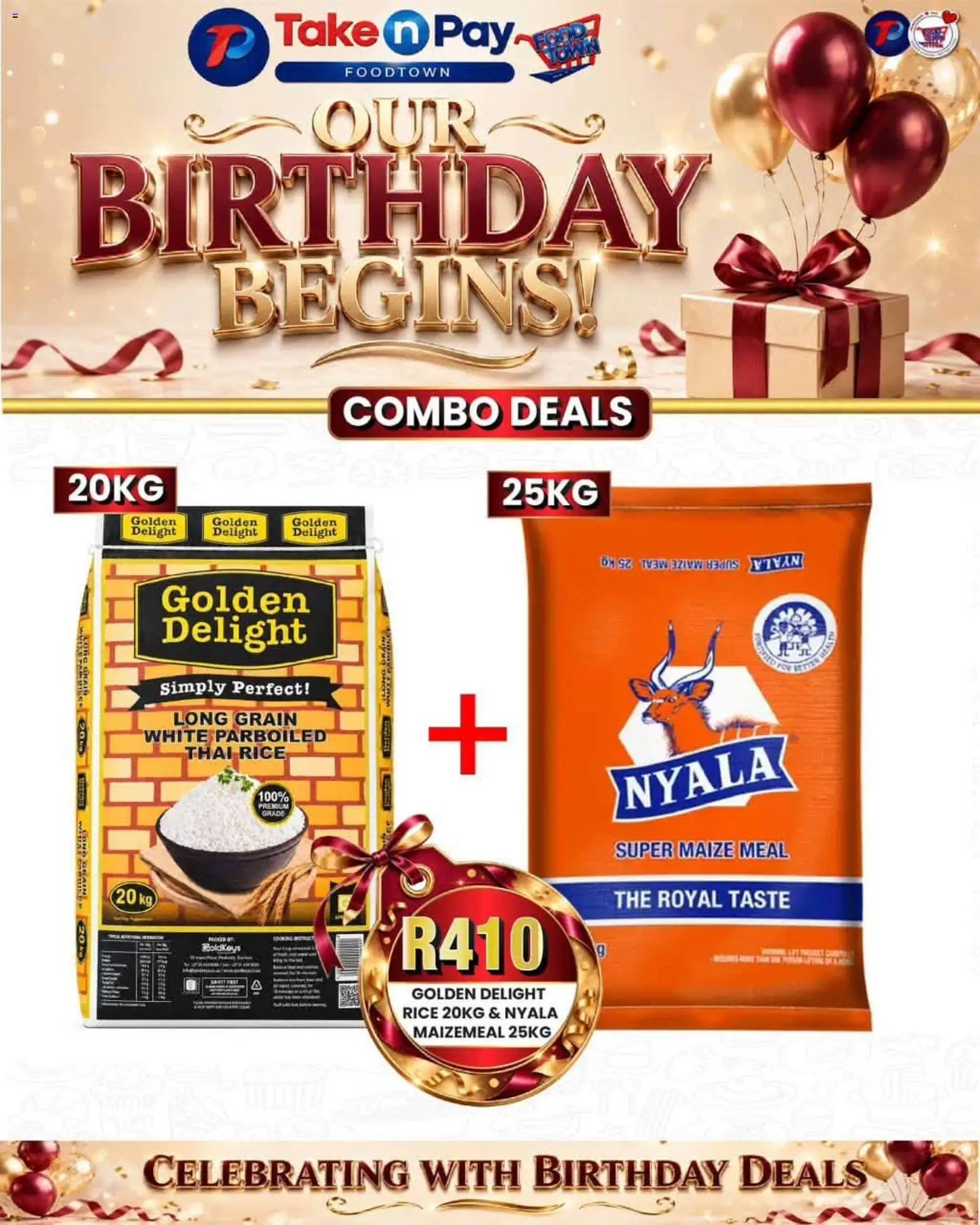 Take n Pay Specials