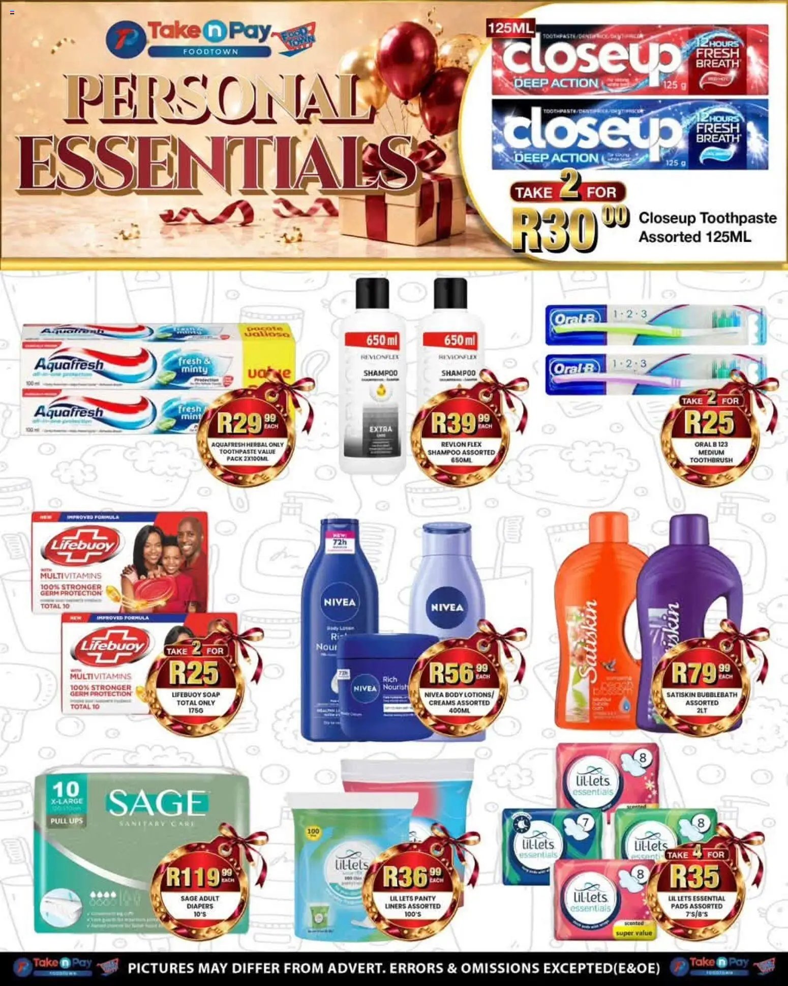 Take n Pay Specials