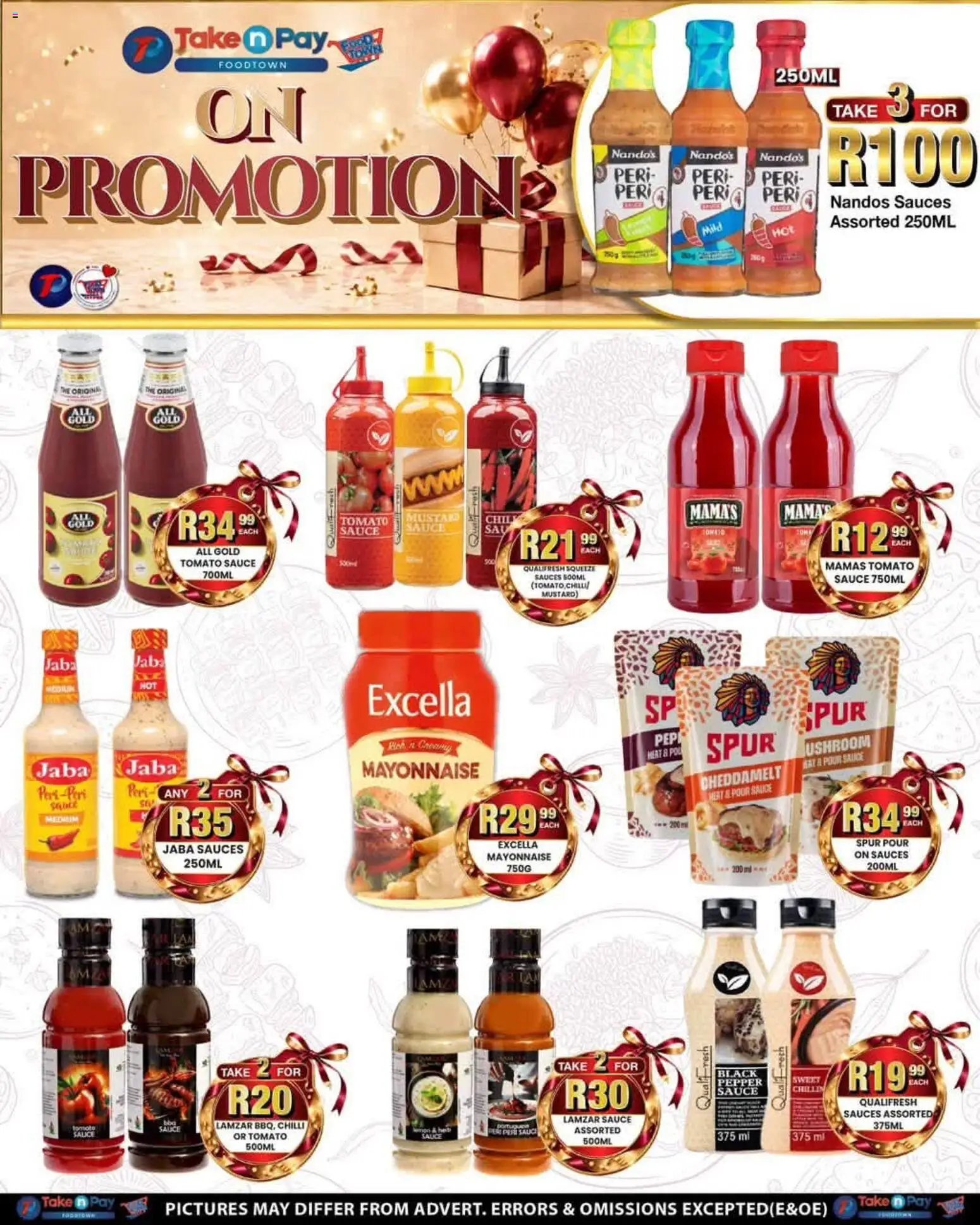 Take n Pay Specials