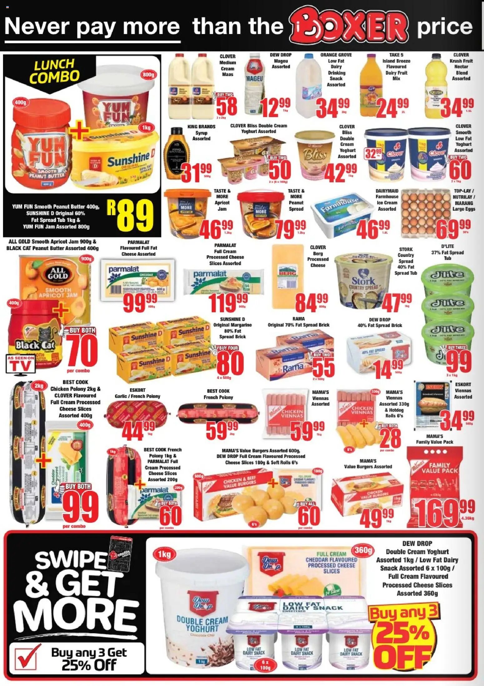 Boxer Free State, North West - Specials