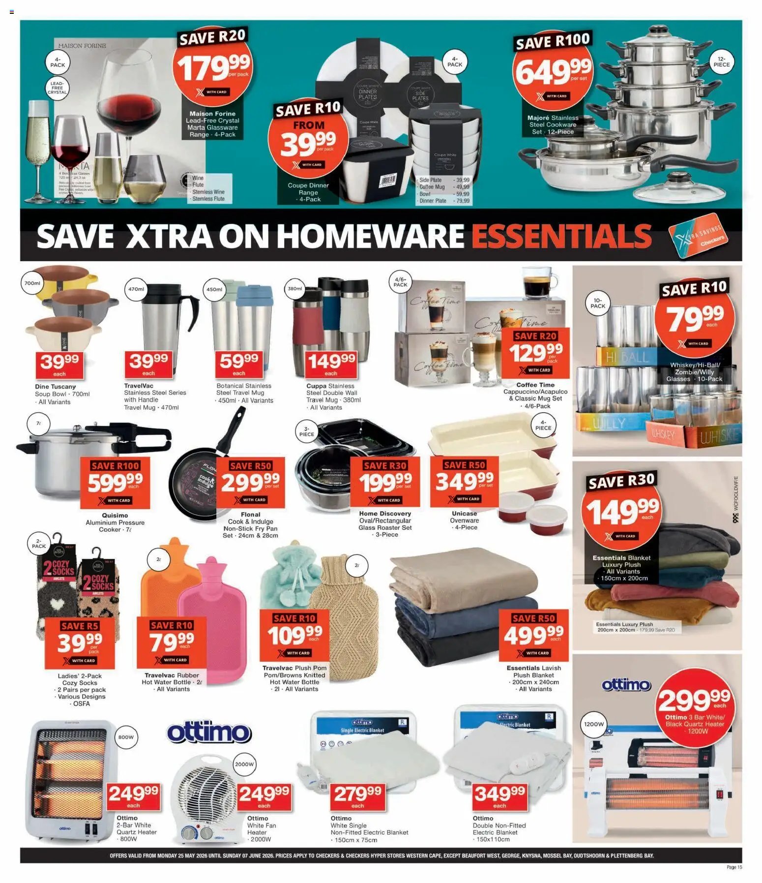 Checkers - Western Cape - May Month-End Promotion