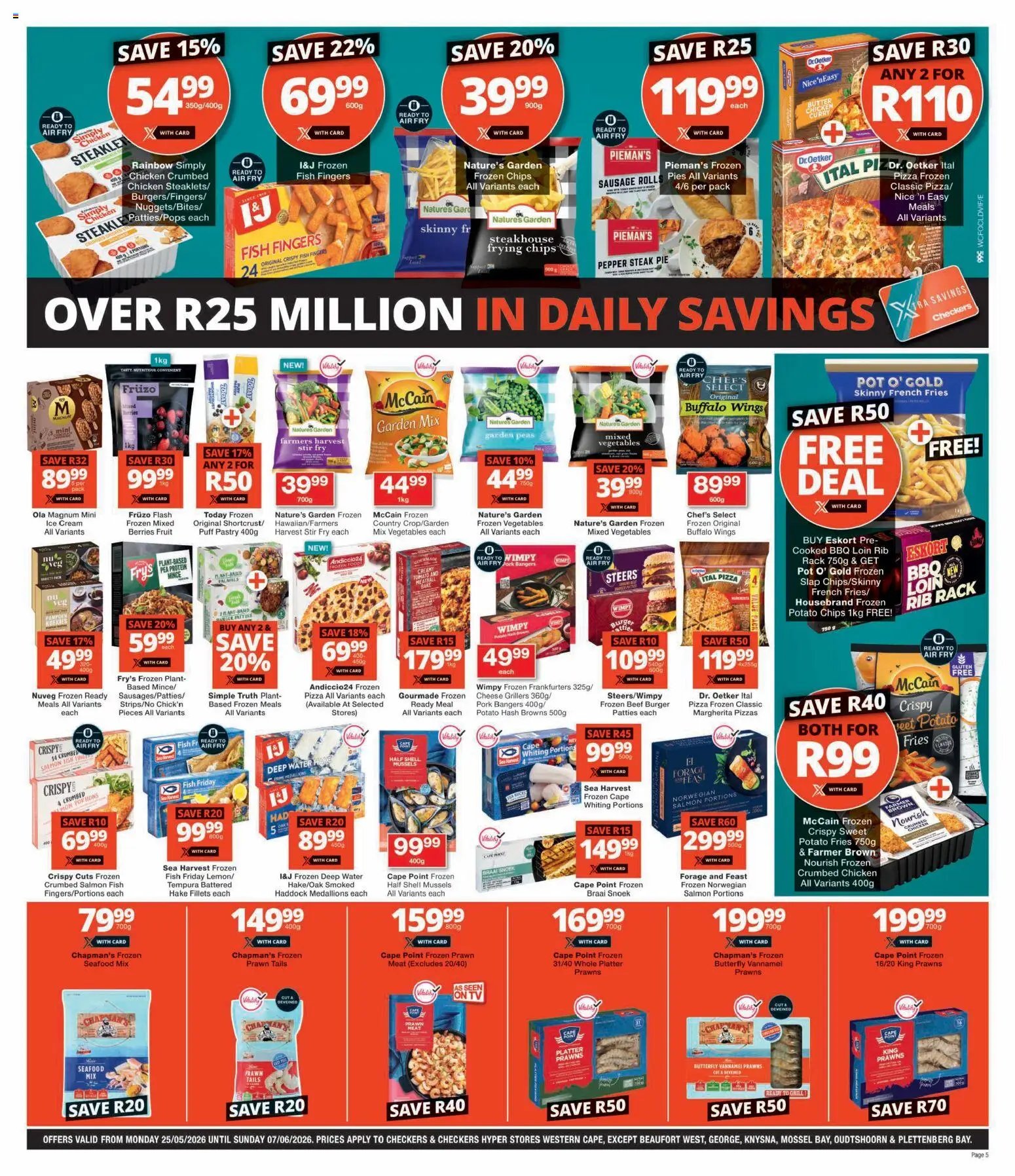 Checkers - Western Cape - May Month-End Promotion