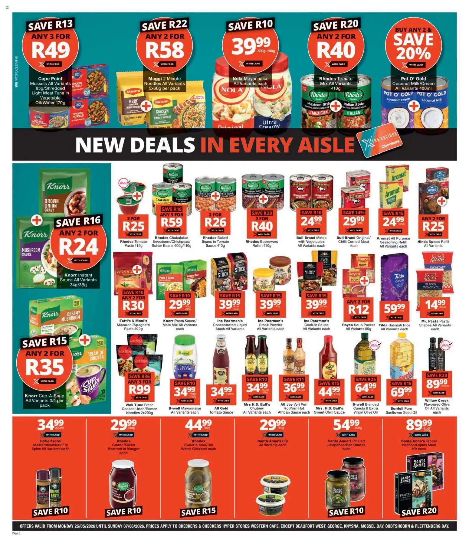 Checkers - Western Cape - May Month-End Promotion