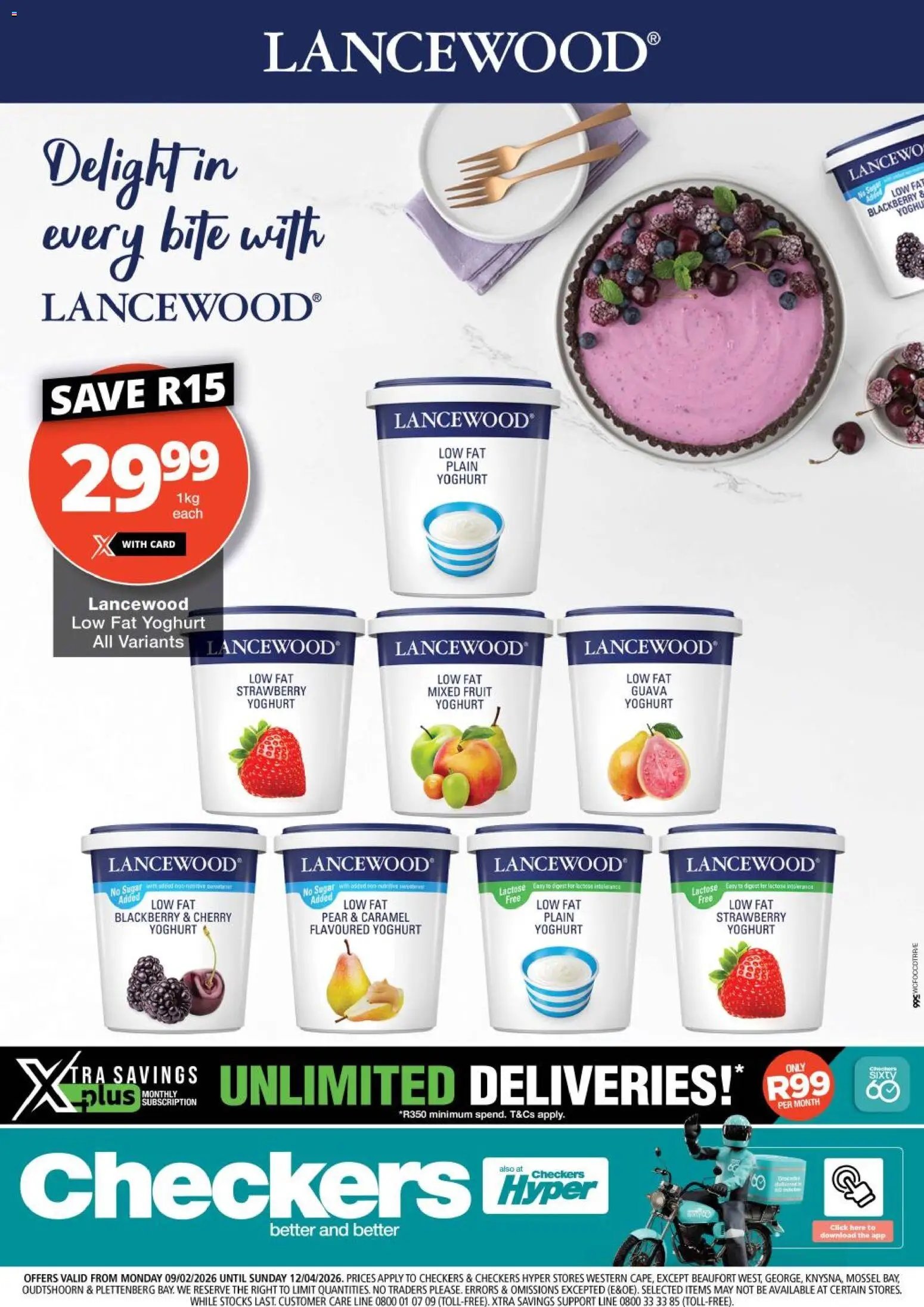 Checkers - Western Cape - Lancewood Promotion (2026-02-09 - 2026-04-12) | 1