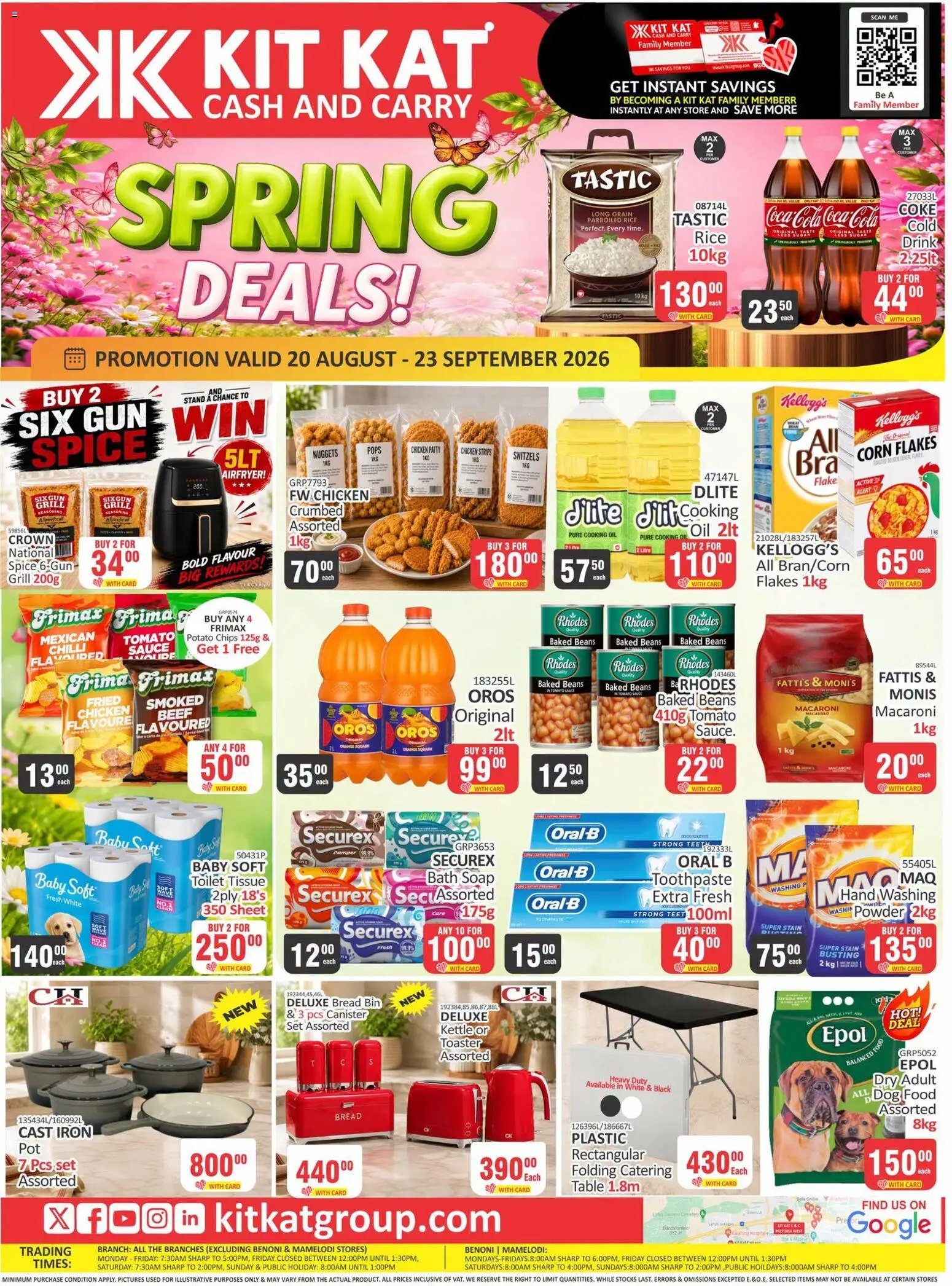 KIT KAT Cash & Carry Spring Deals