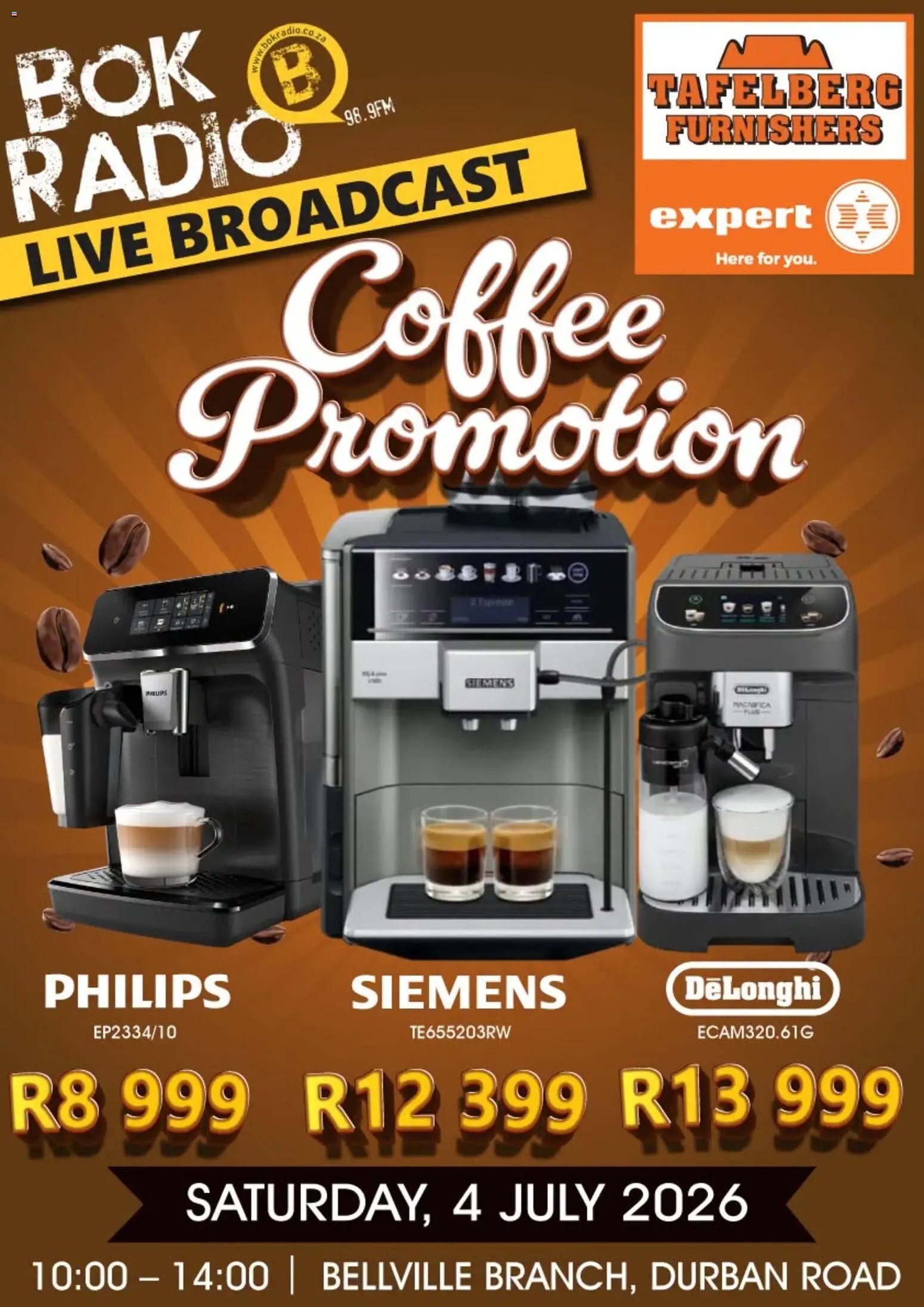 Tafelberg Furnishers Bok Radio Special