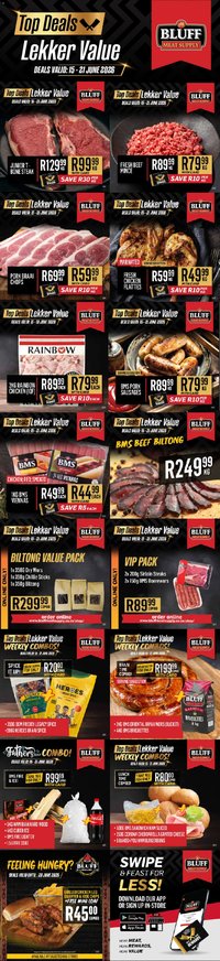 Bluff Meat Supply Top Deals. Lekker Value.