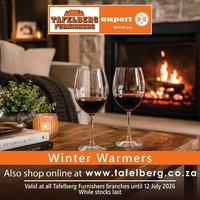 Tafelberg Furnishers Winter Warmers