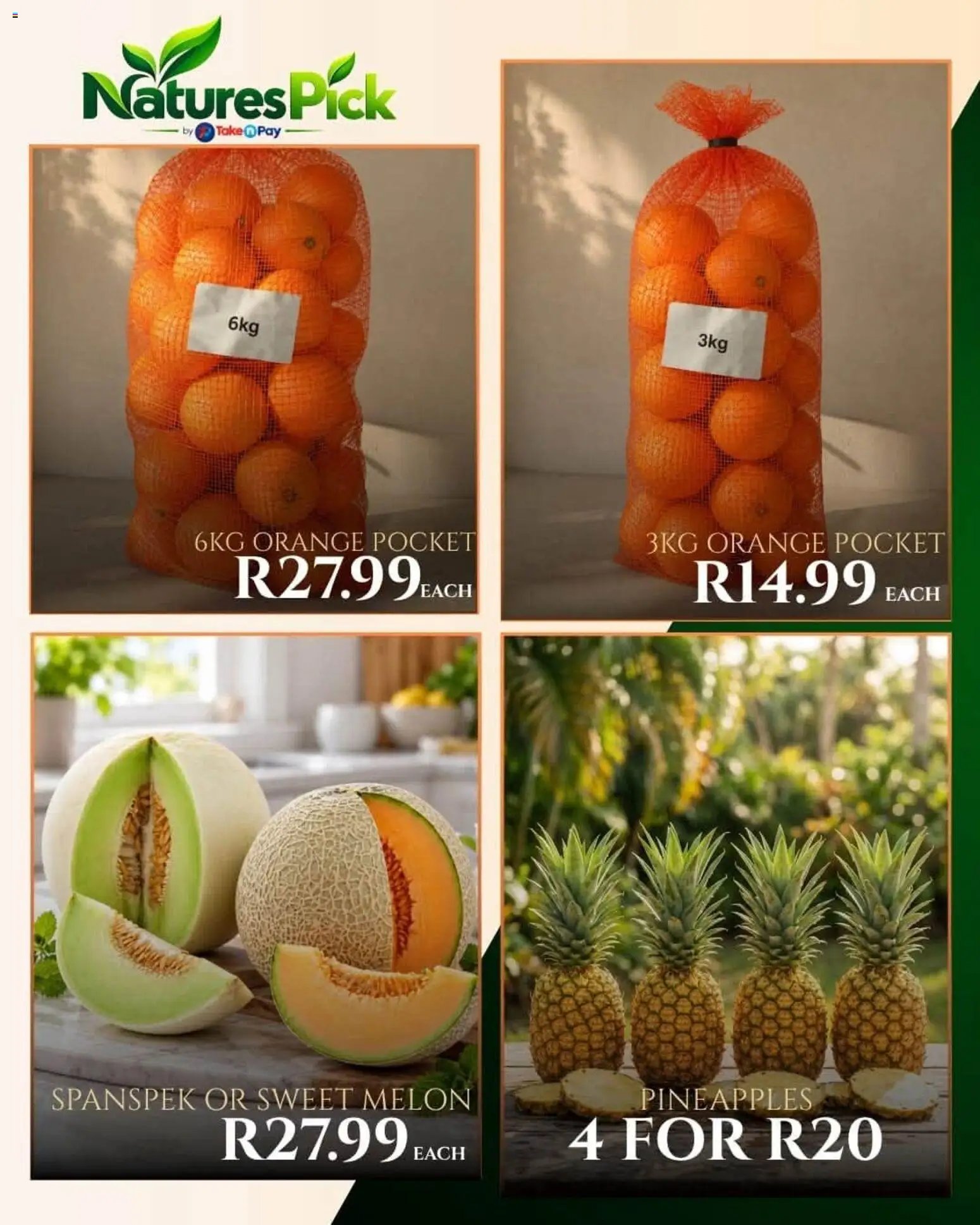 Take n Pay Sunday Specials