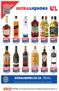 Ultra Liquors Specials