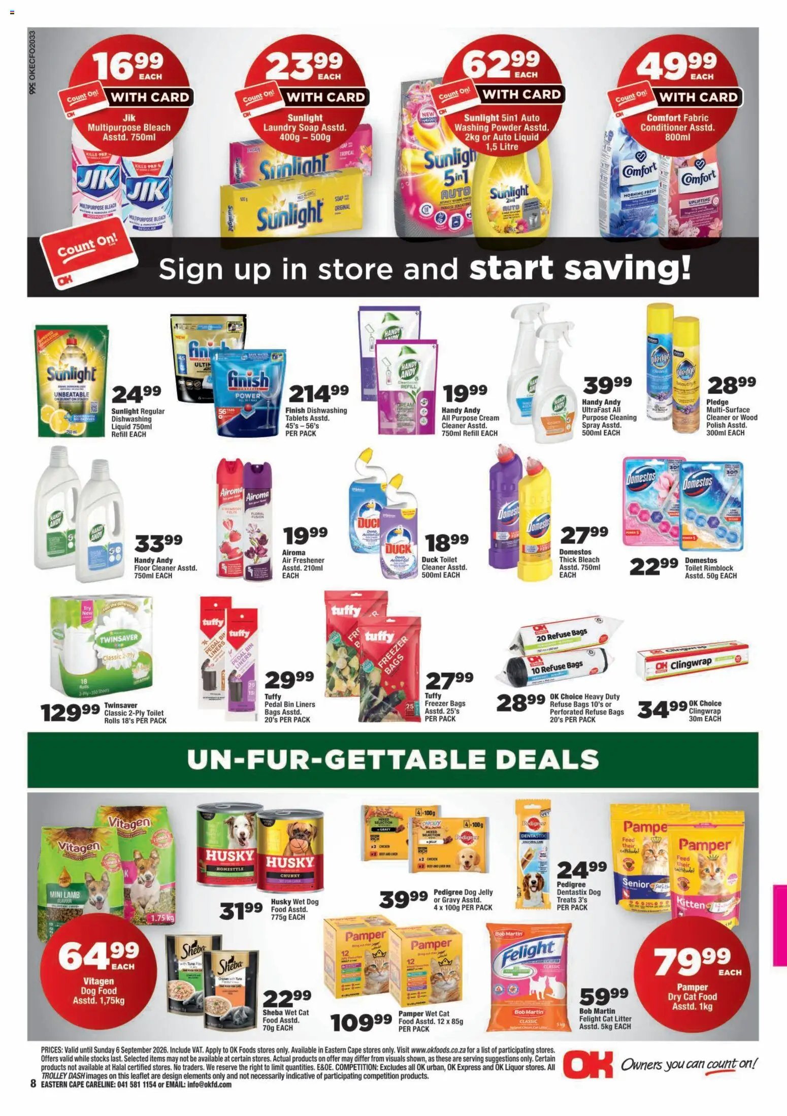 OK Foods - Eastern Cape - Specials
