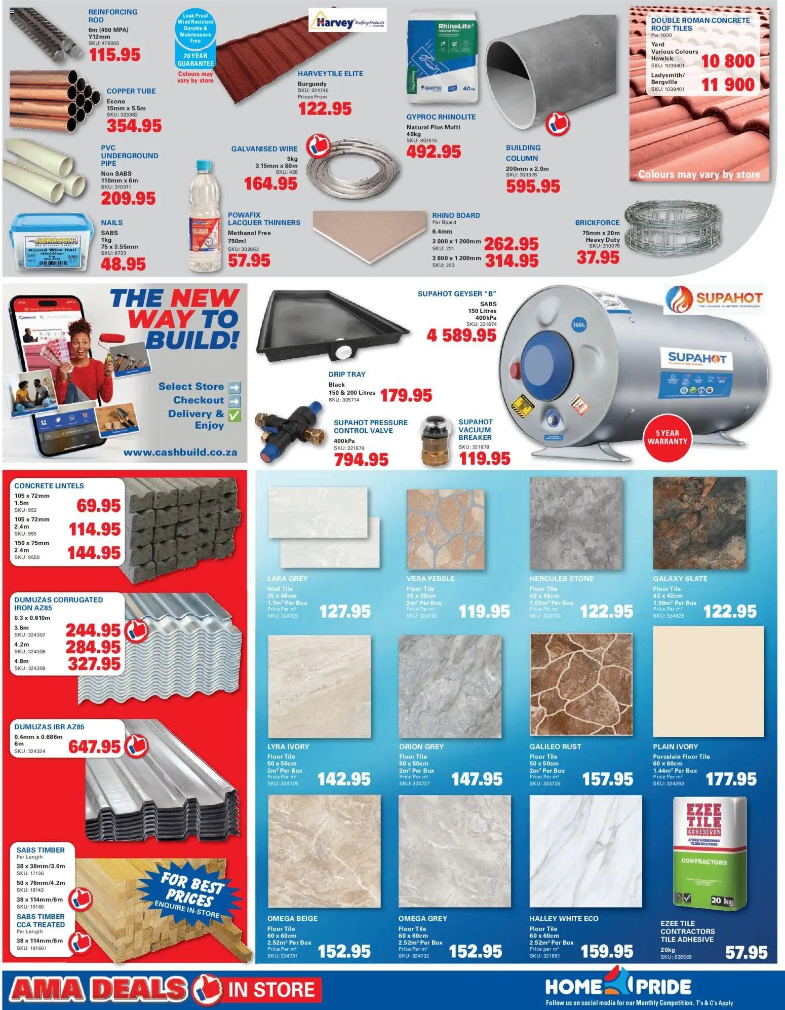 Cashbuild - KwaZulu Natal - Catalogue