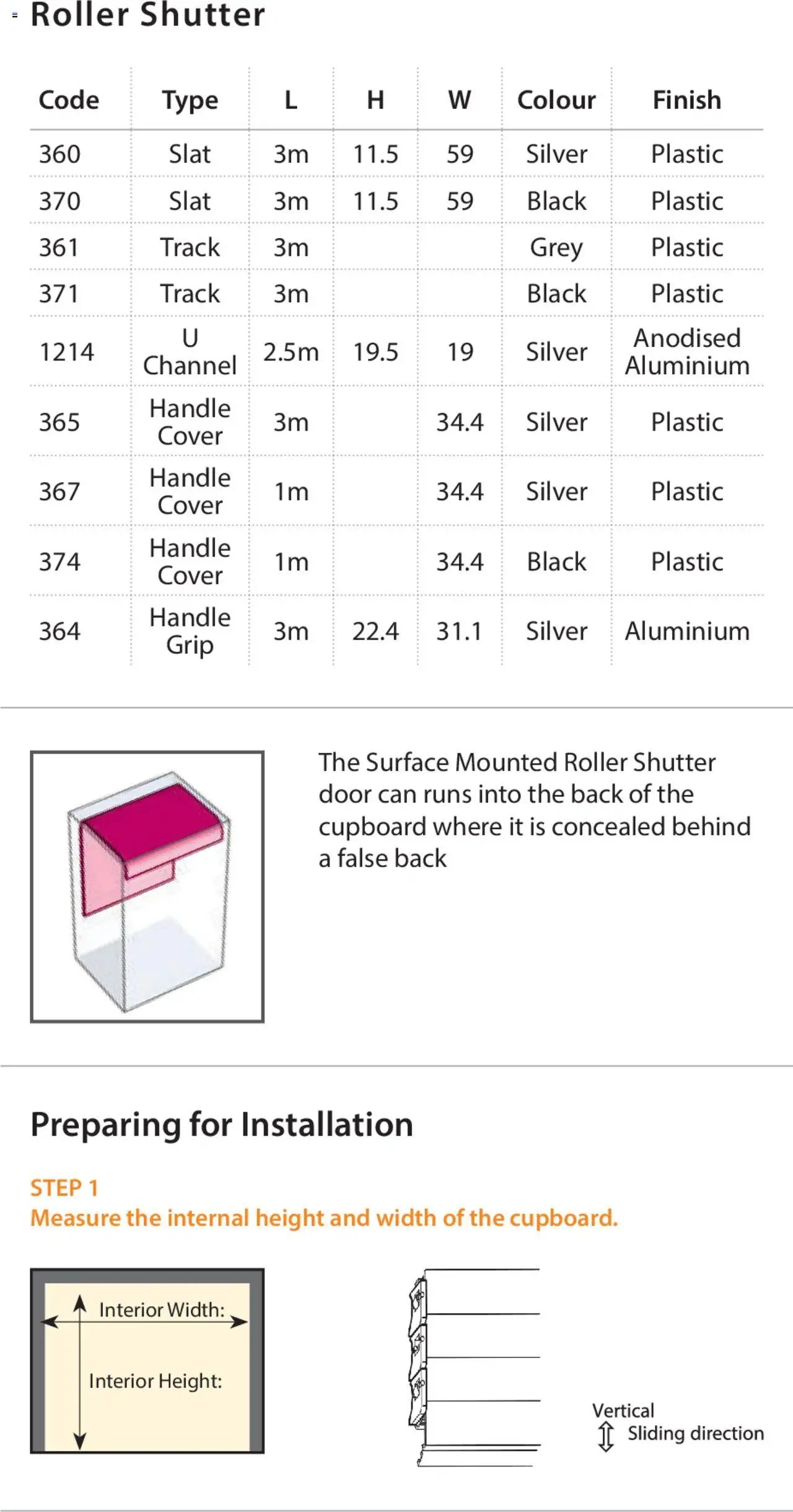 Gelmar - Surface Mounted Roller Shutter