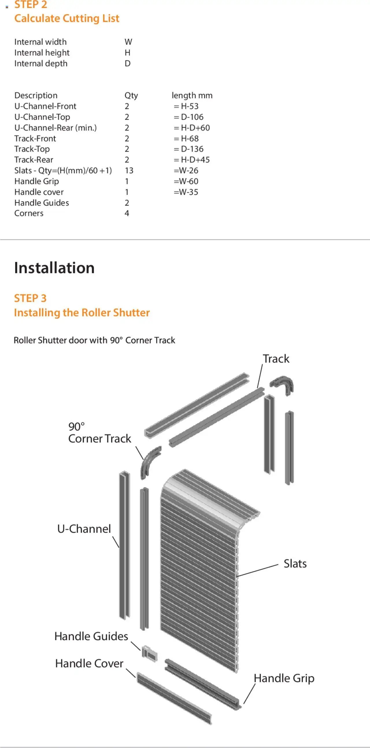 Gelmar - Surface Mounted Roller Shutter