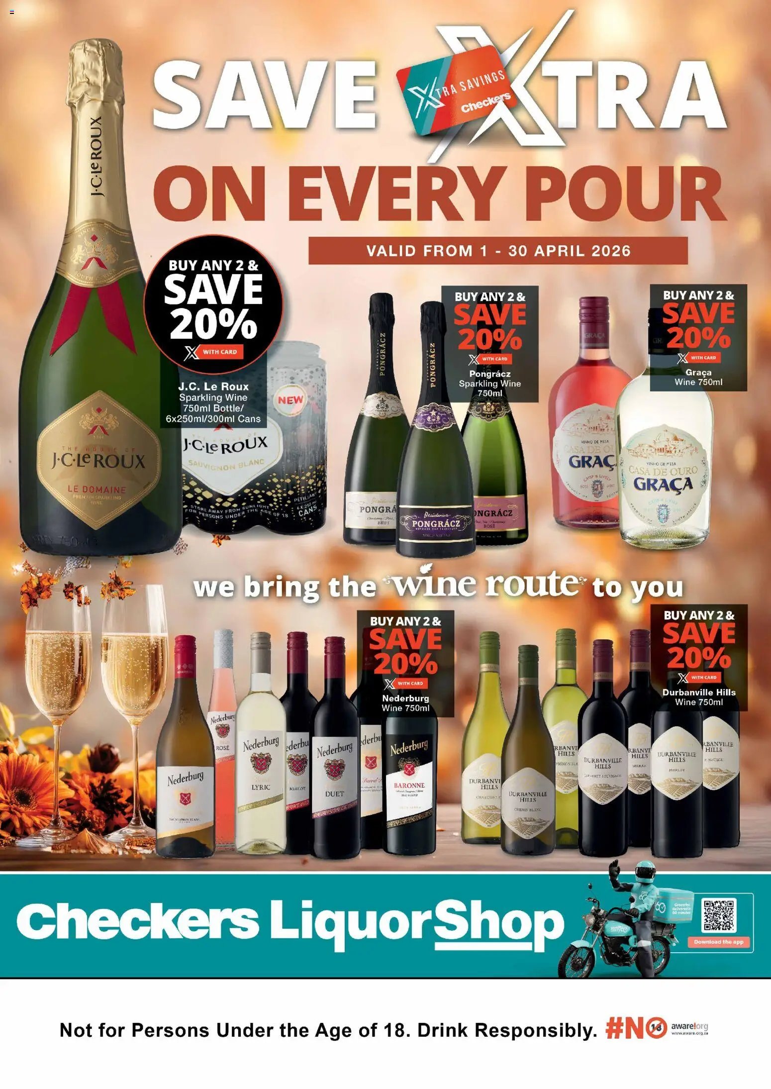 Checkers LiquorShop April Wine Promotion (2026-04-01 - 2026-04-30) | 1