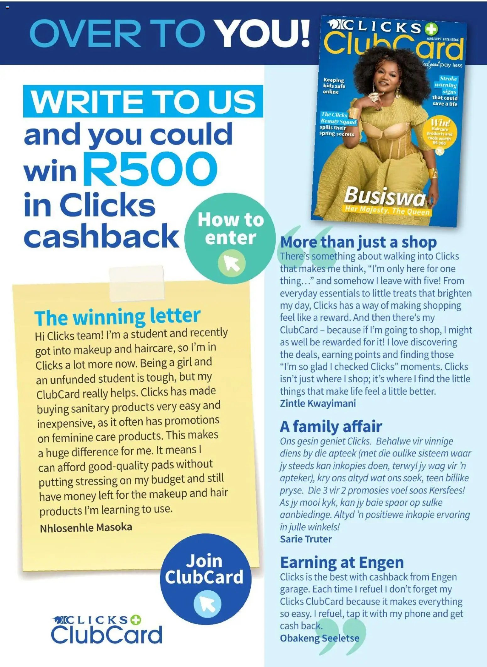 Clicks - Clubcard Magazine