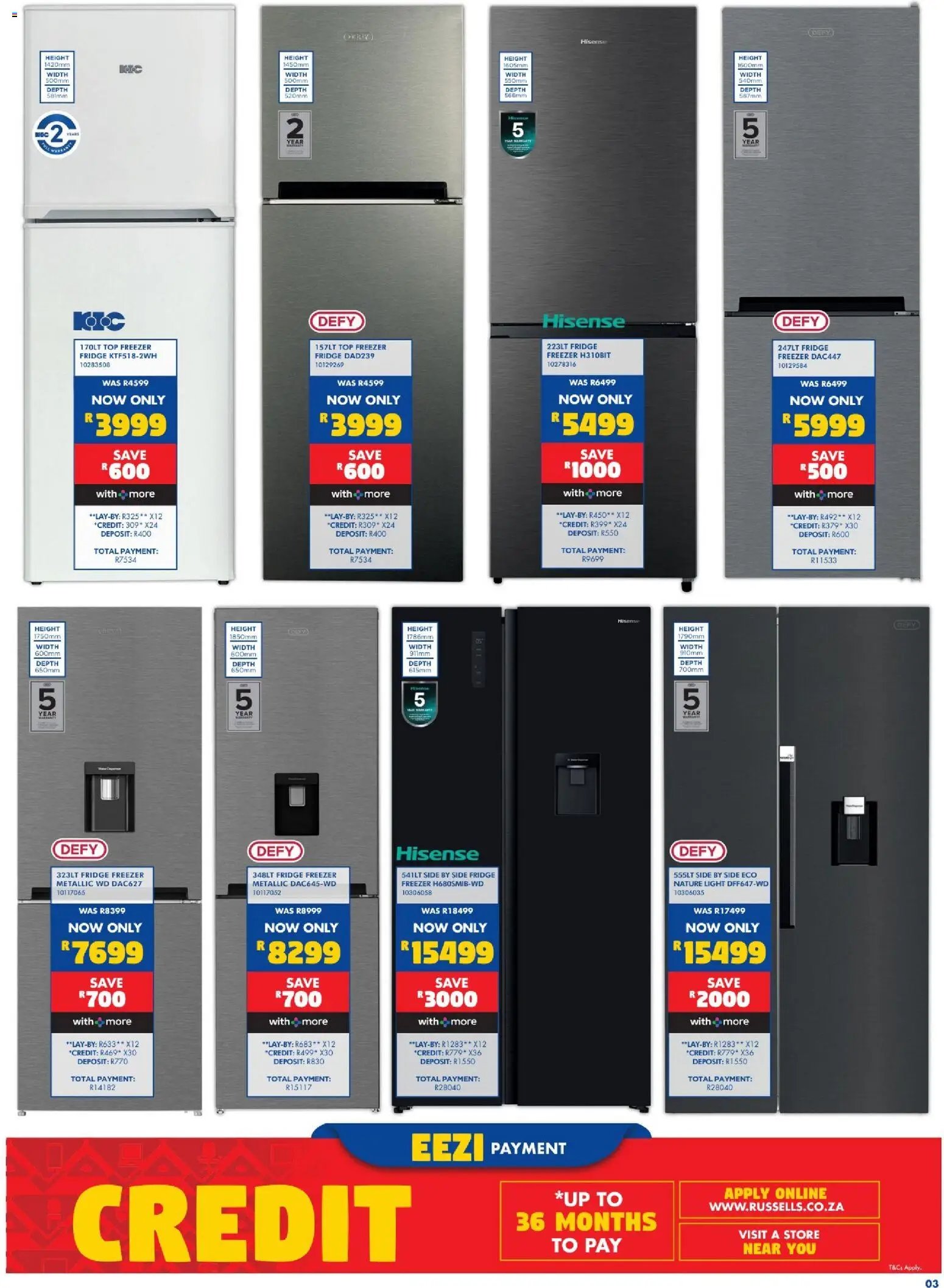 Russells Specials