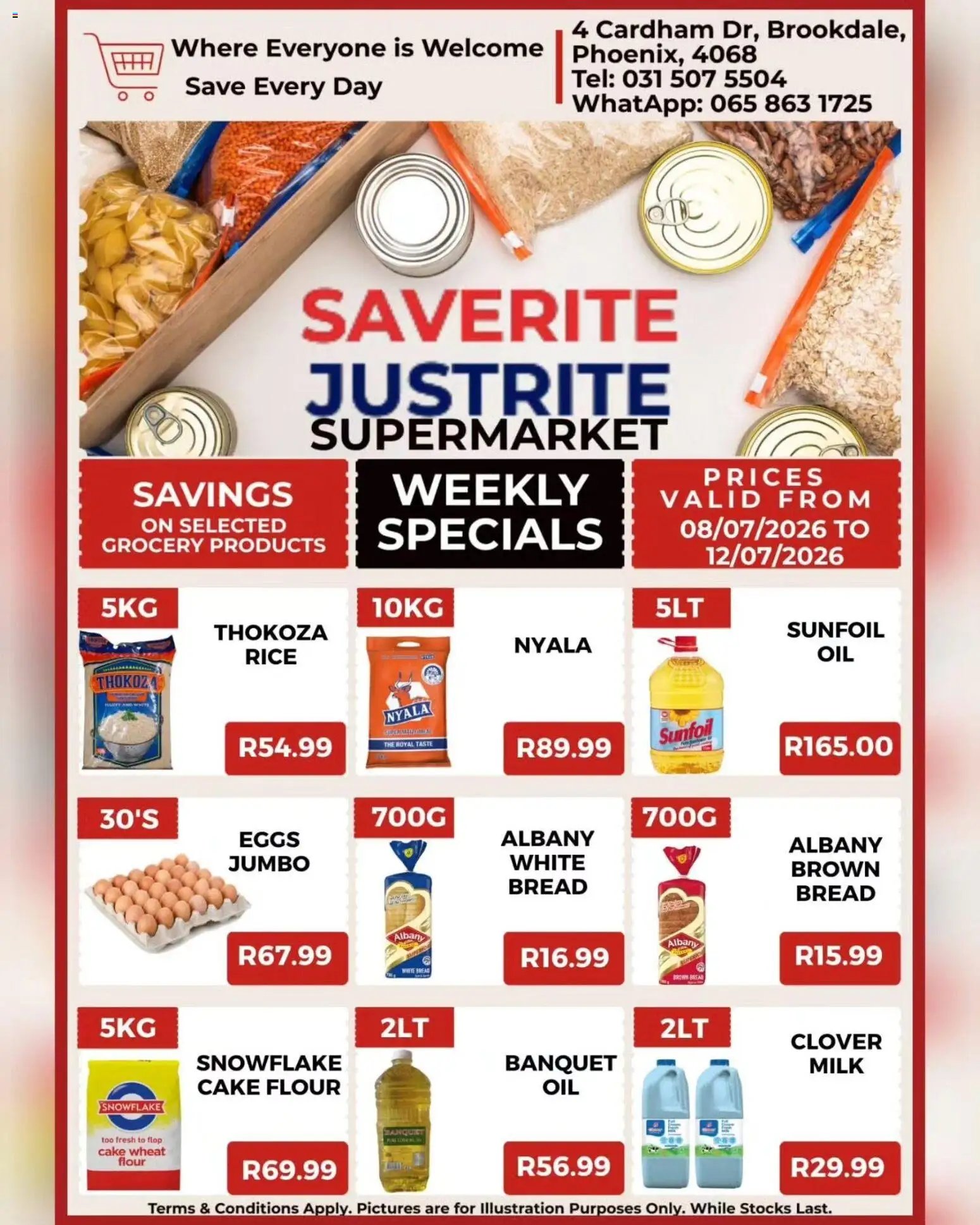 Saverite Specials