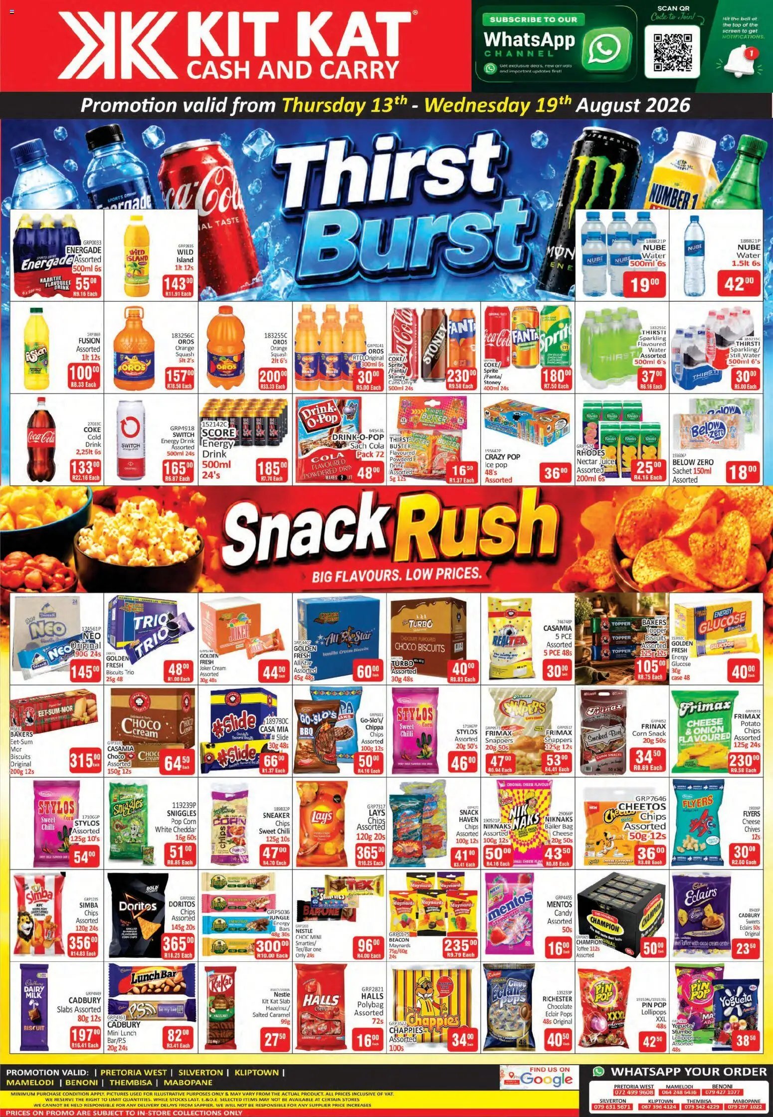 KIT KAT Cash & Carry Specials