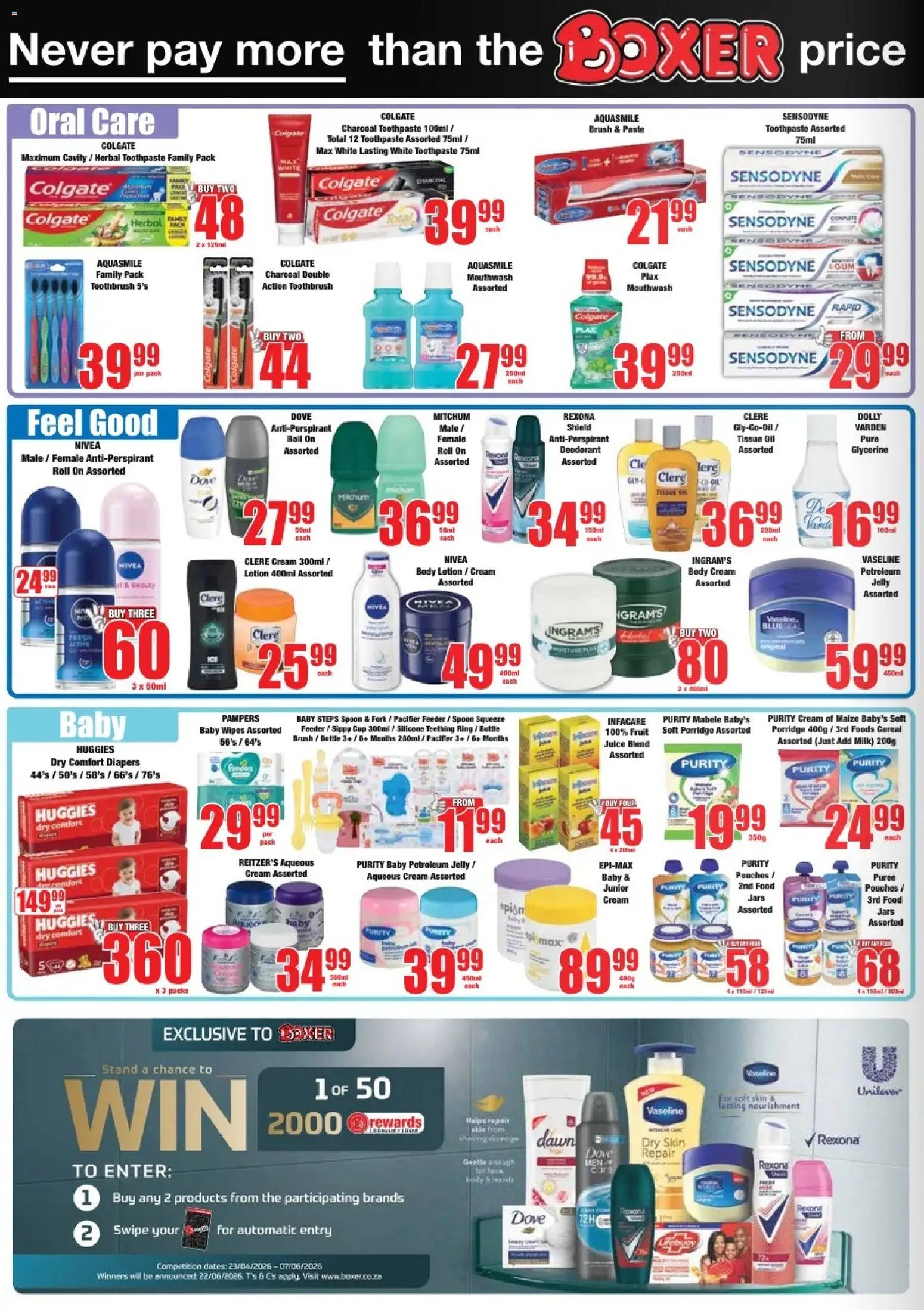 Boxer KwaZulu-Natal - Prince Buthelezi Mall Specials