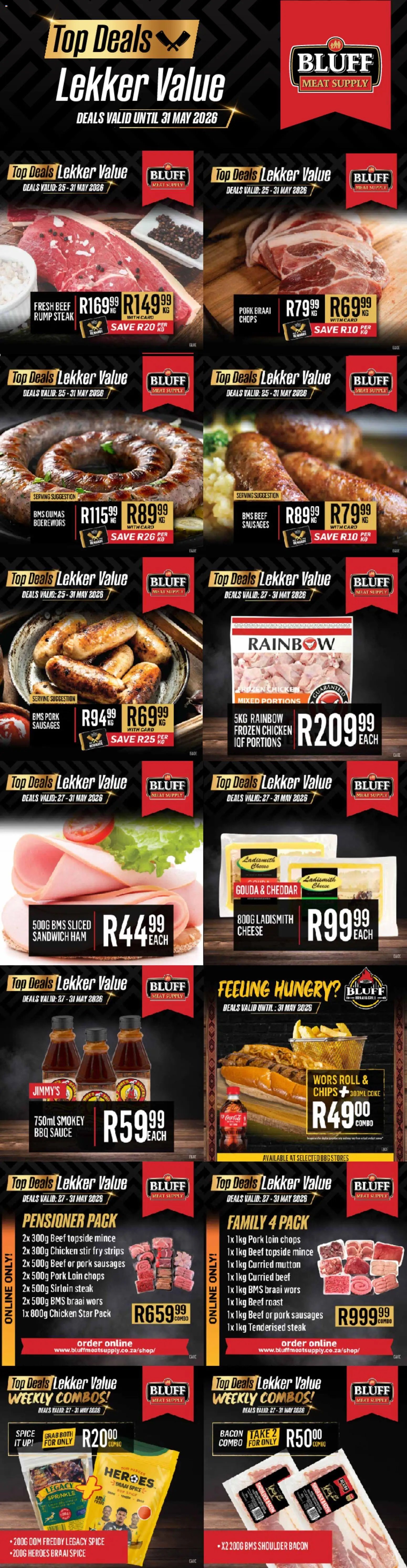 Bluff Meat Supply Top Deals. Lekker Value.