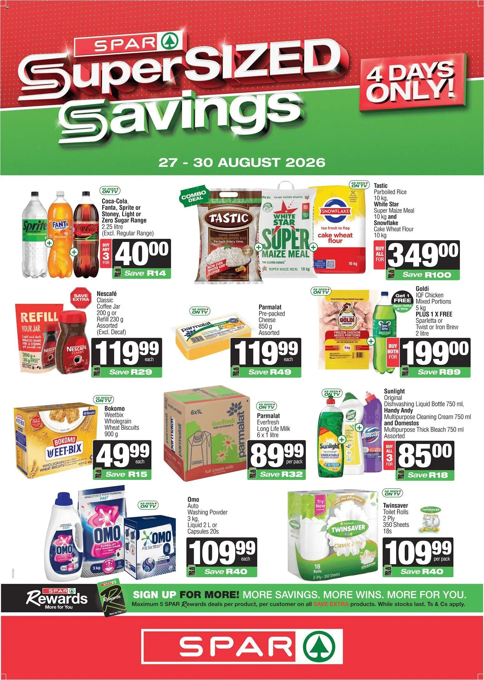 KWIKSPAR Super sized savings