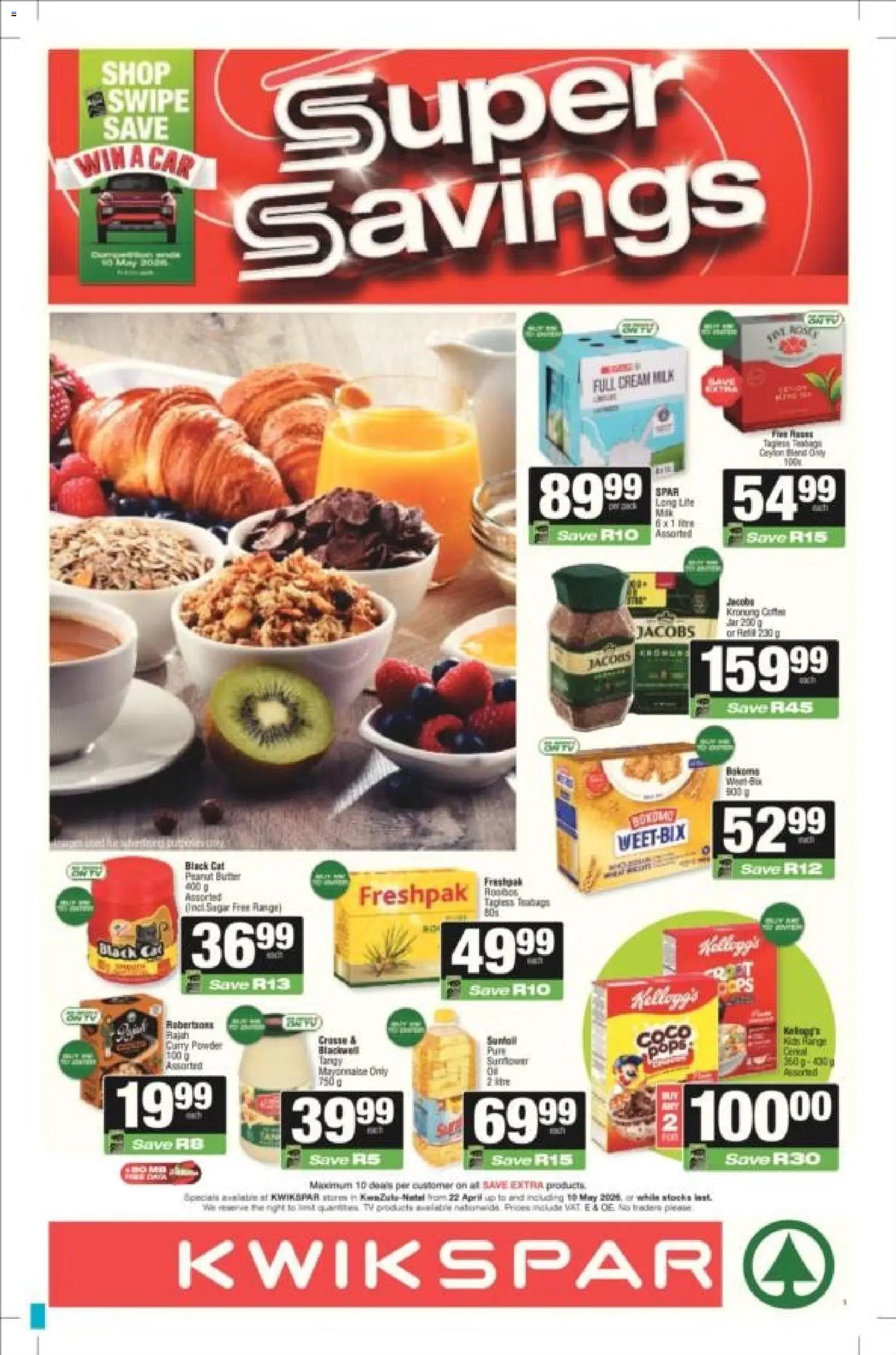 KWIKSPAR KwaZulu-Natal - Weekly Specials (2026-04-22 - 2026-05-10) | 1