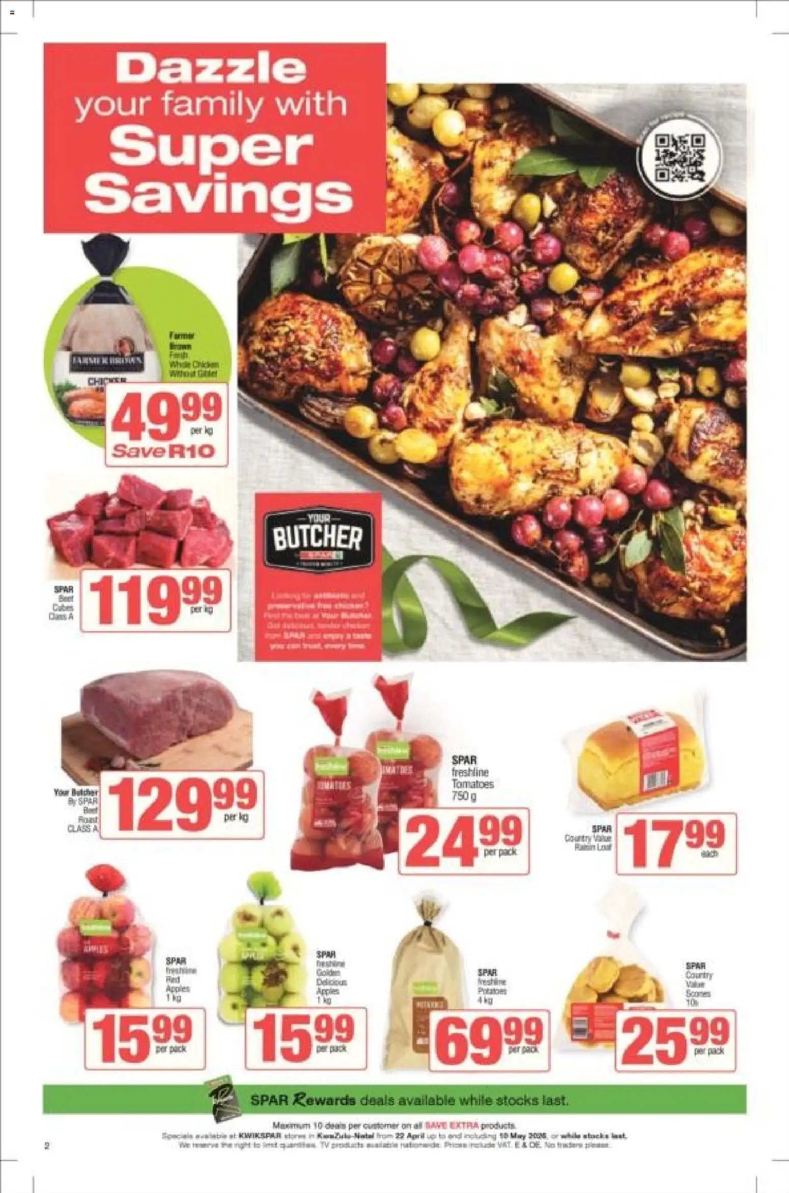 KWIKSPAR KwaZulu-Natal - Weekly Specials (2026-04-22 - 2026-05-10) | 2