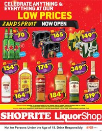 Shoprite Gauteng - LiquorShop Deals Store Opening Zandspruit