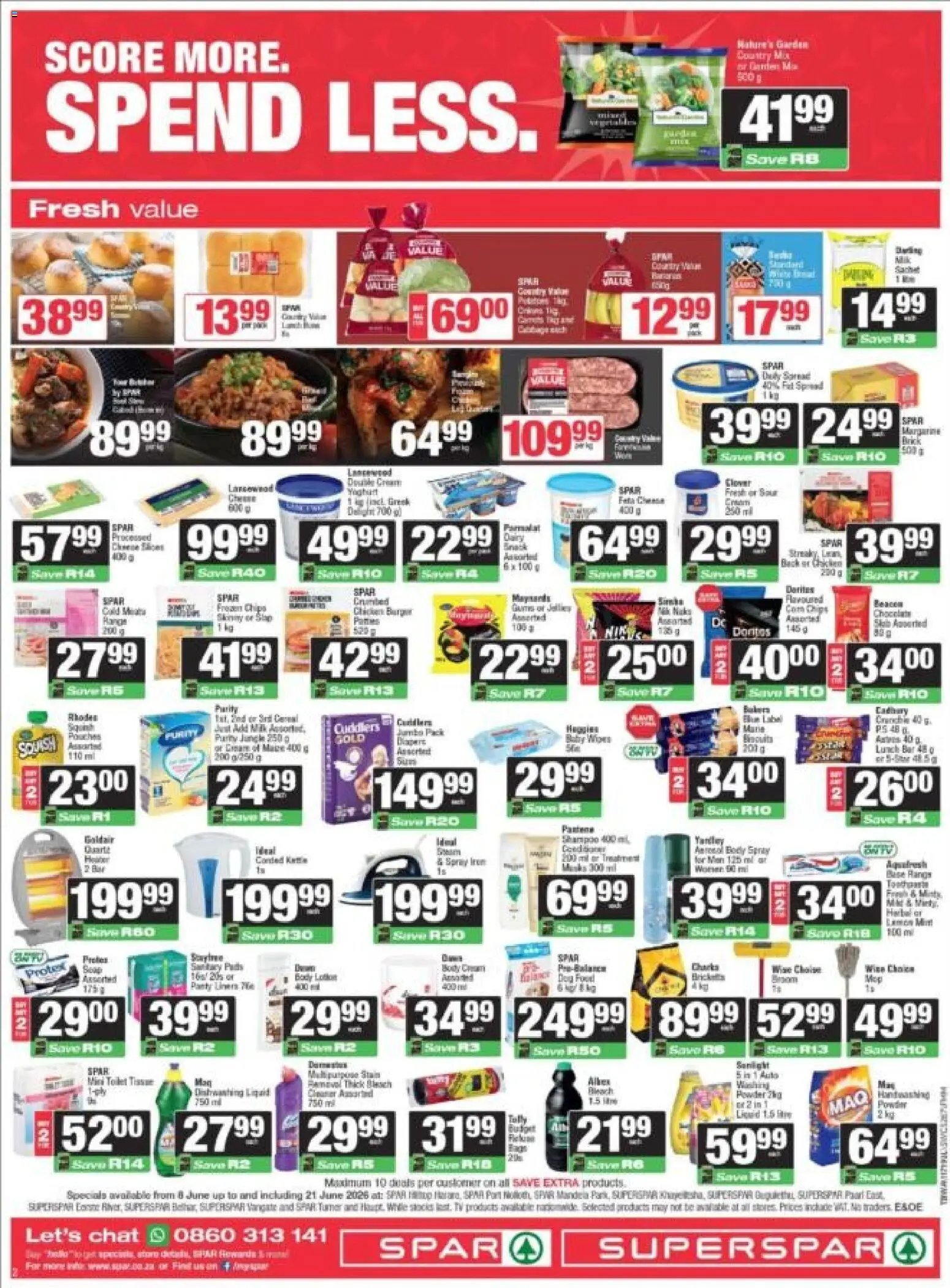 Superspar - Western Cape - Weekly Specials