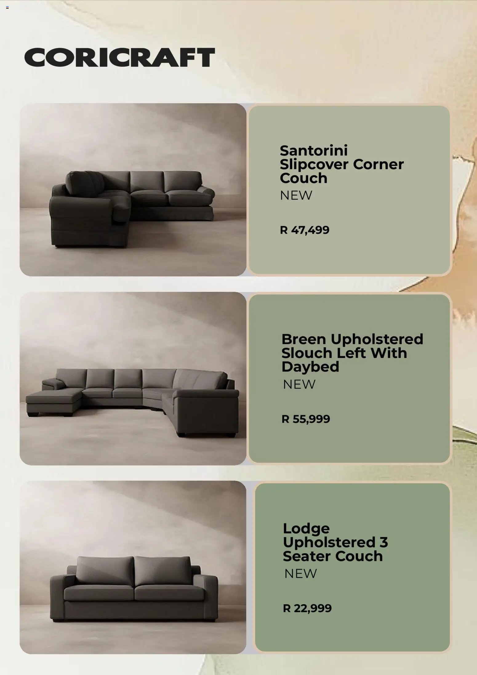 Coricraft Specials