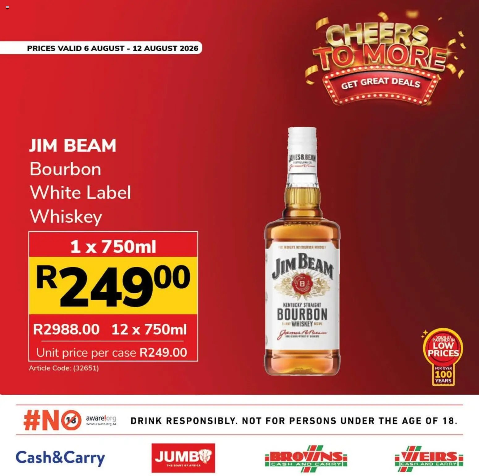 Jumbo Liquor Specials