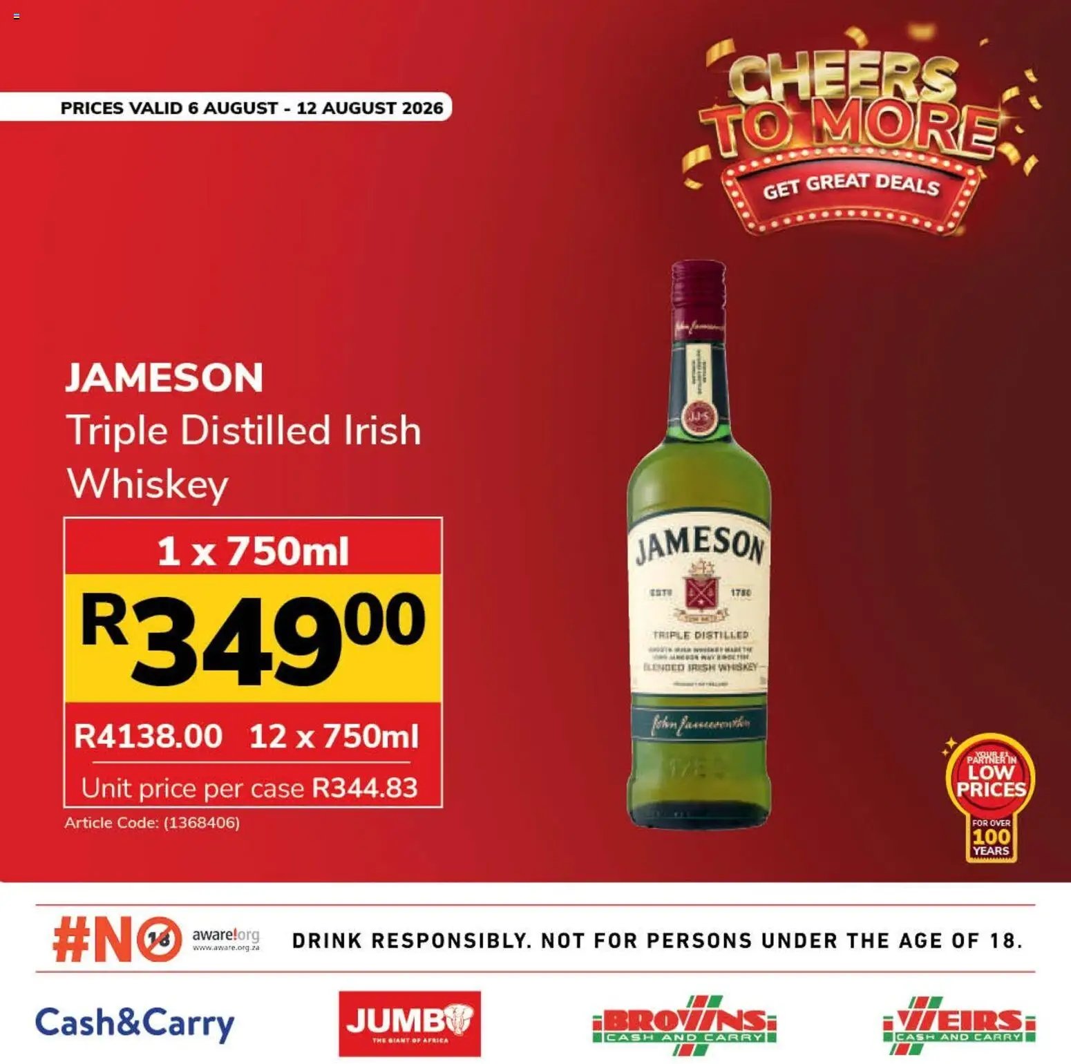 Jumbo Liquor Specials