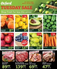 Oxford Freshmarket Tuesday Sale
