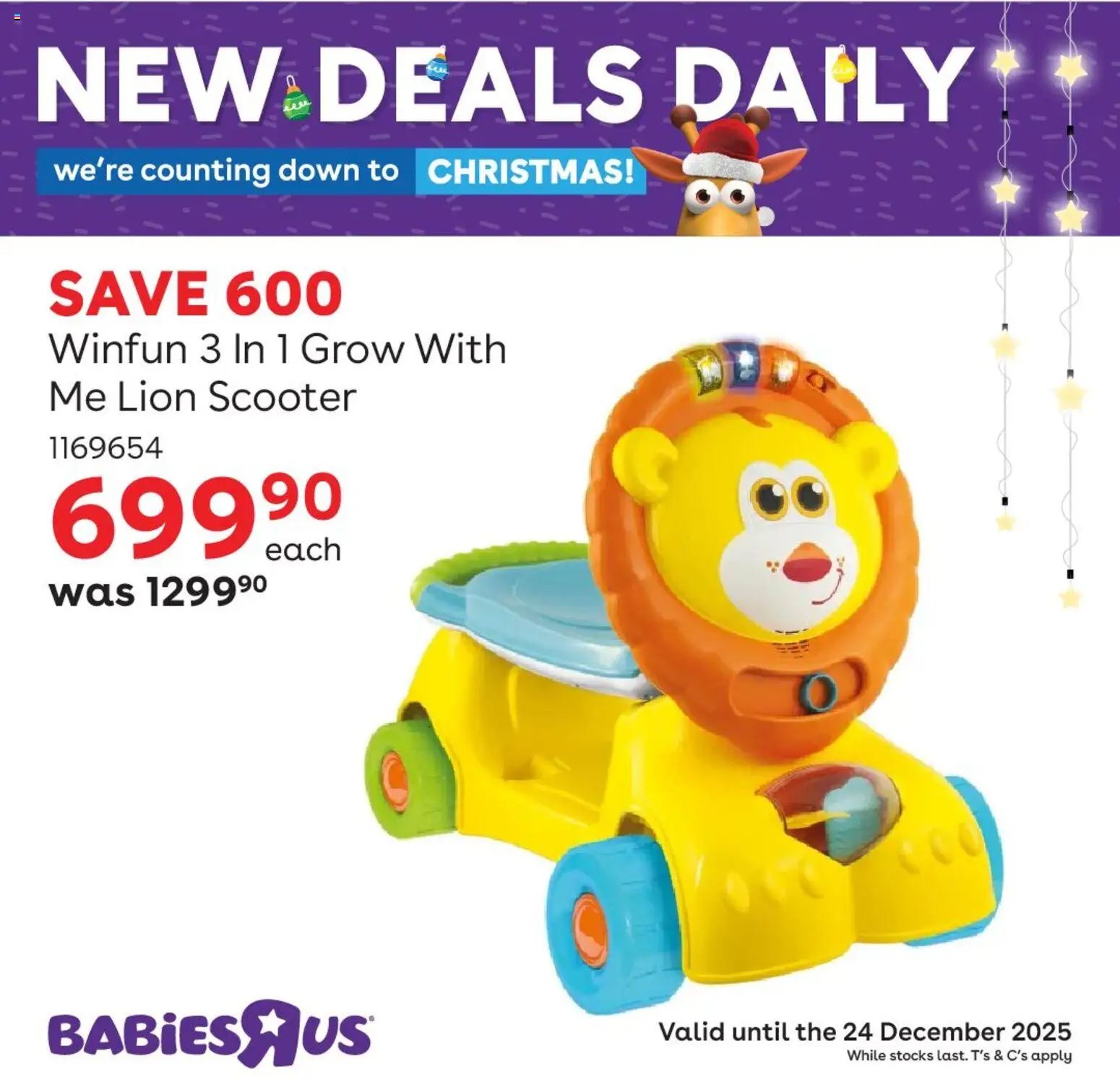Babies R Us Day 9 of Christmas Deals (2025-12-16 - 2025-12-24) | 10