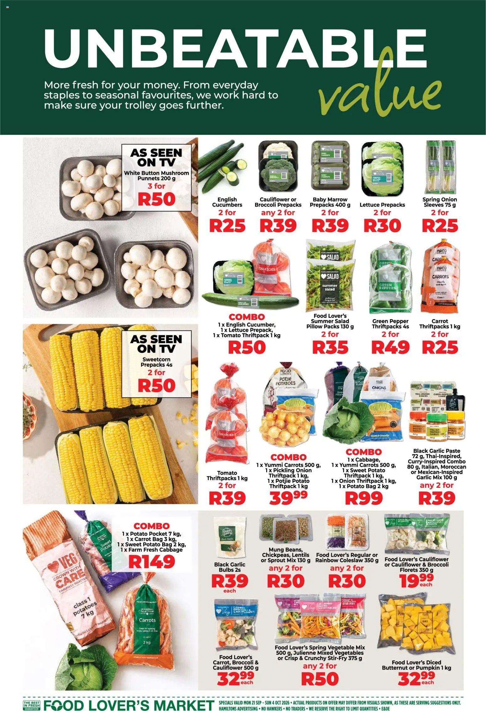 Food Lover's Market Game day deals