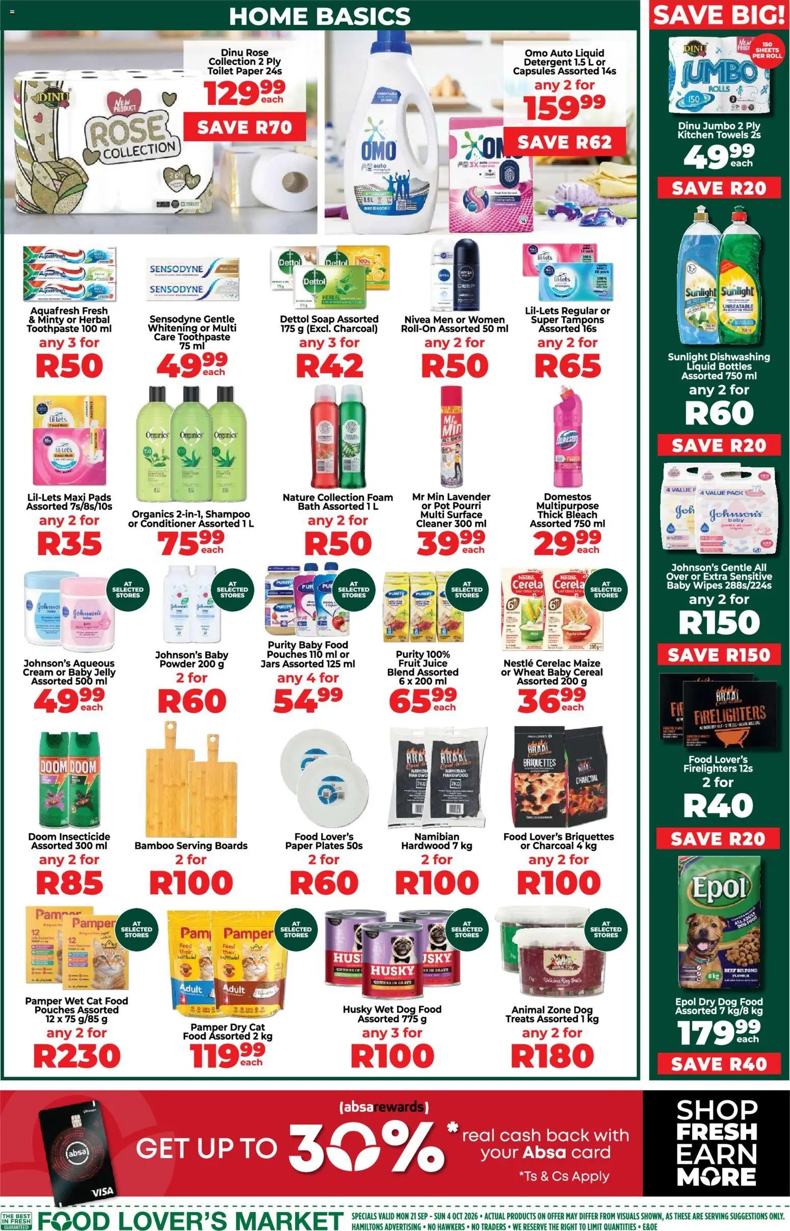 Food Lover's Market Game day deals