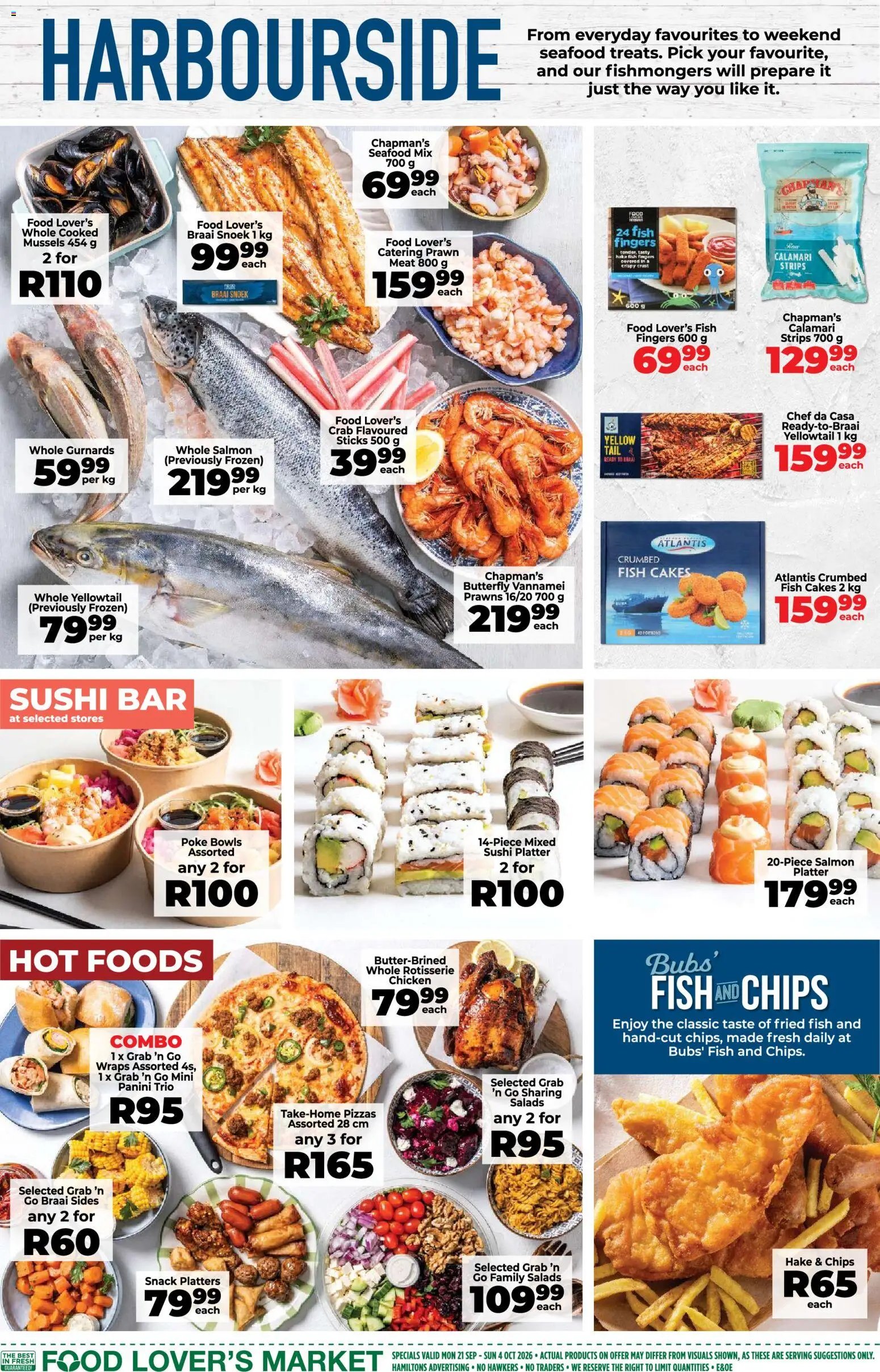 Food Lover's Market Game day deals
