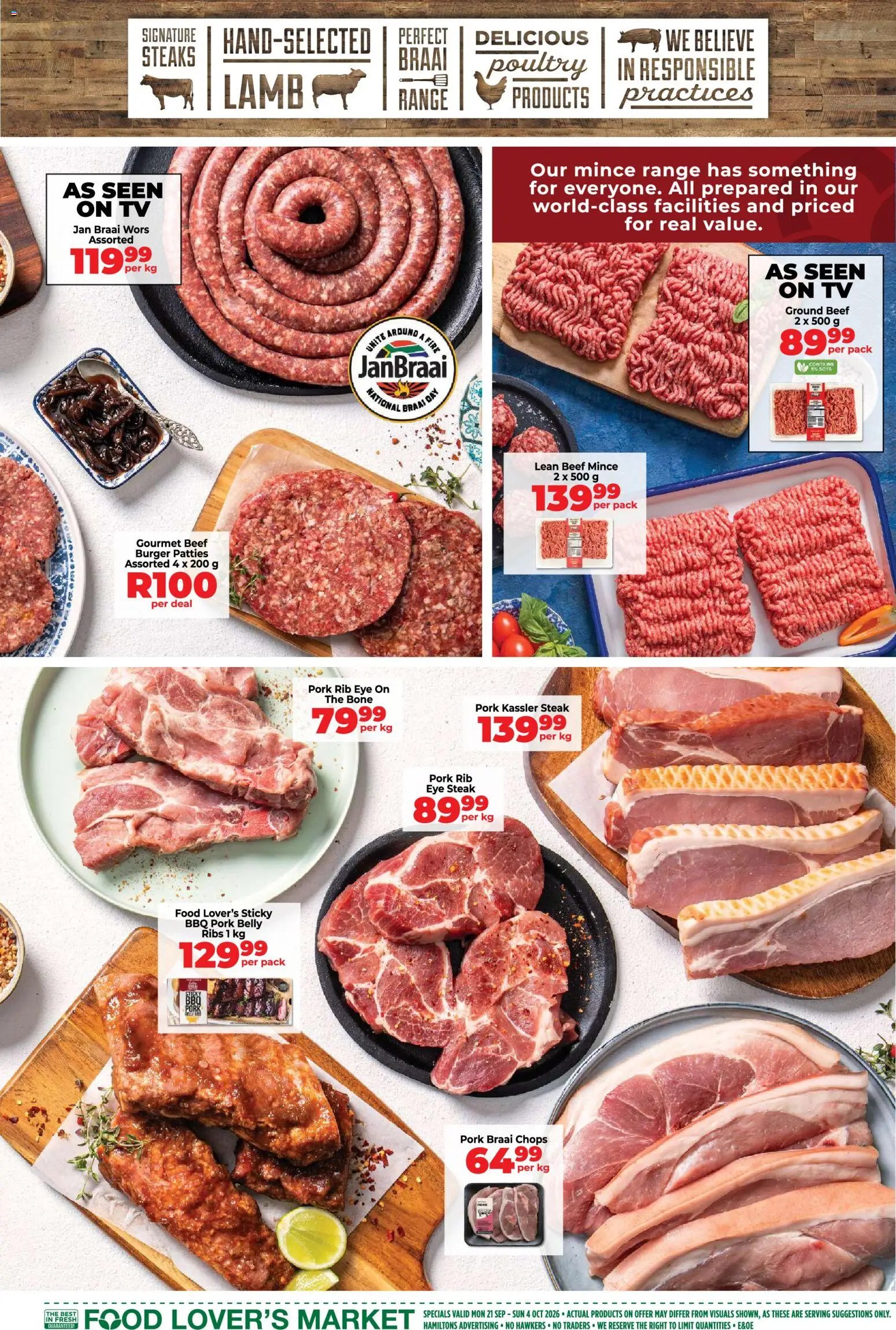 Food Lover's Market Game day deals
