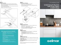 Gelmar - Undermount Runner with Push Open & Soft Close