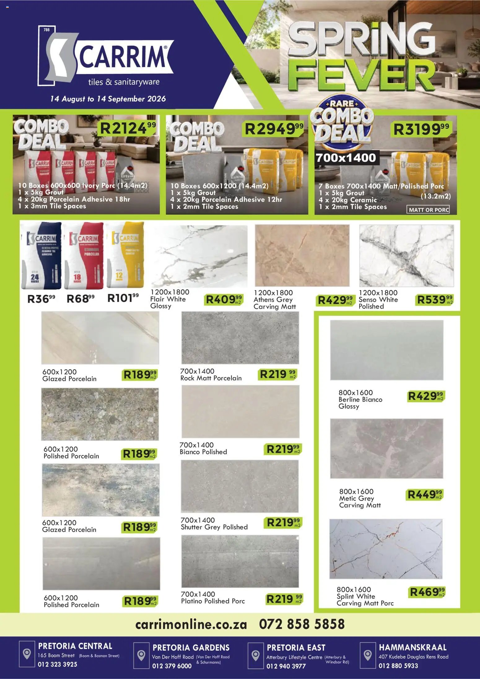 K. Carrim Specials