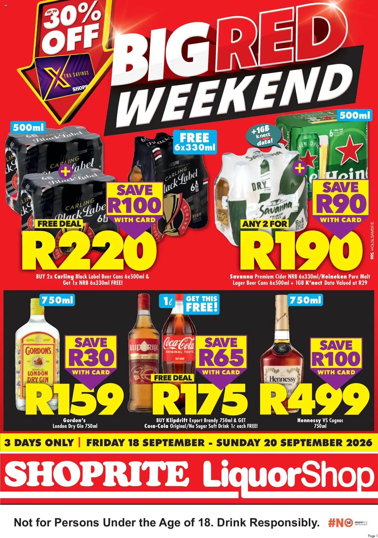 Shoprite LiquorShop Big Red Weekend