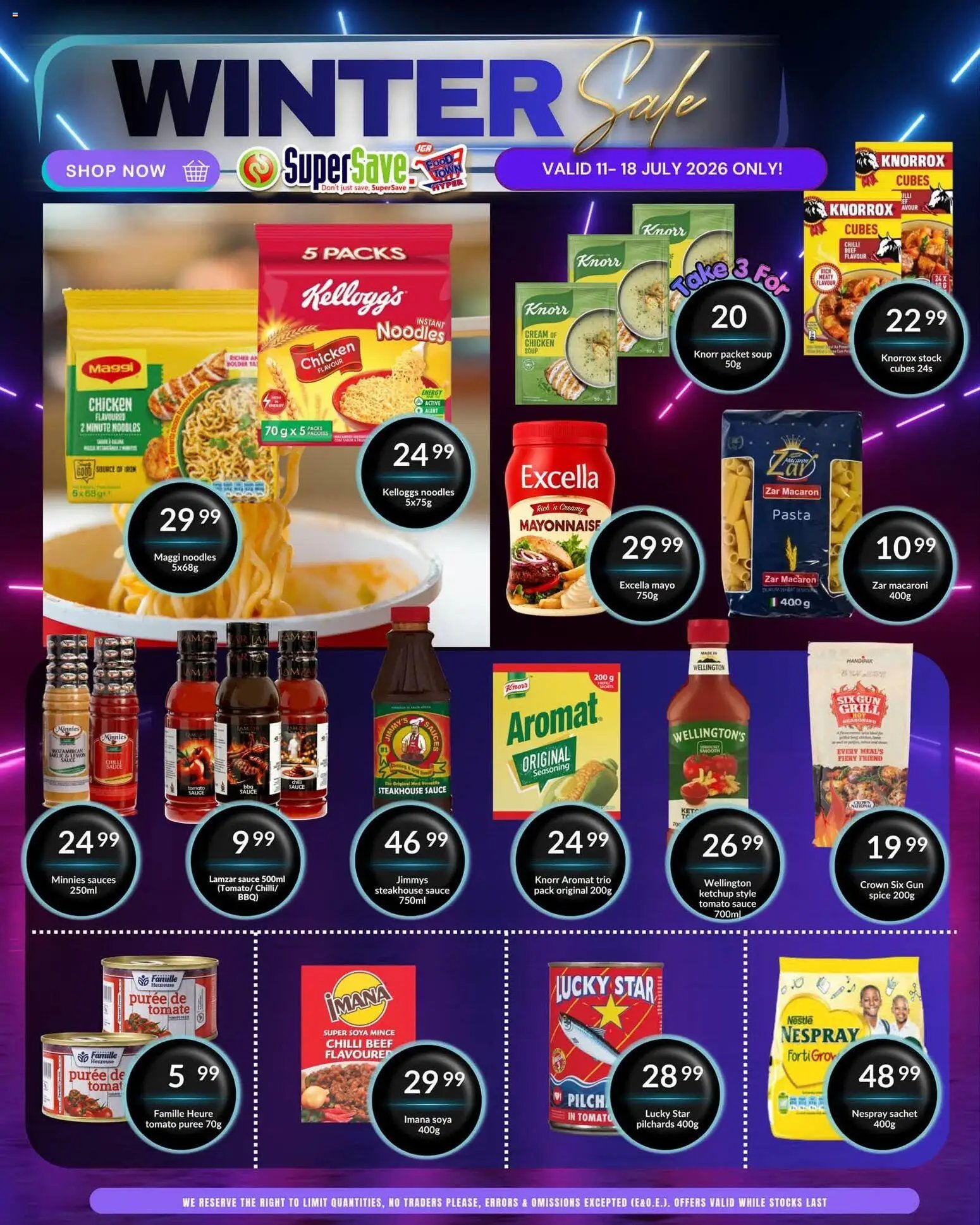Super Save Specials