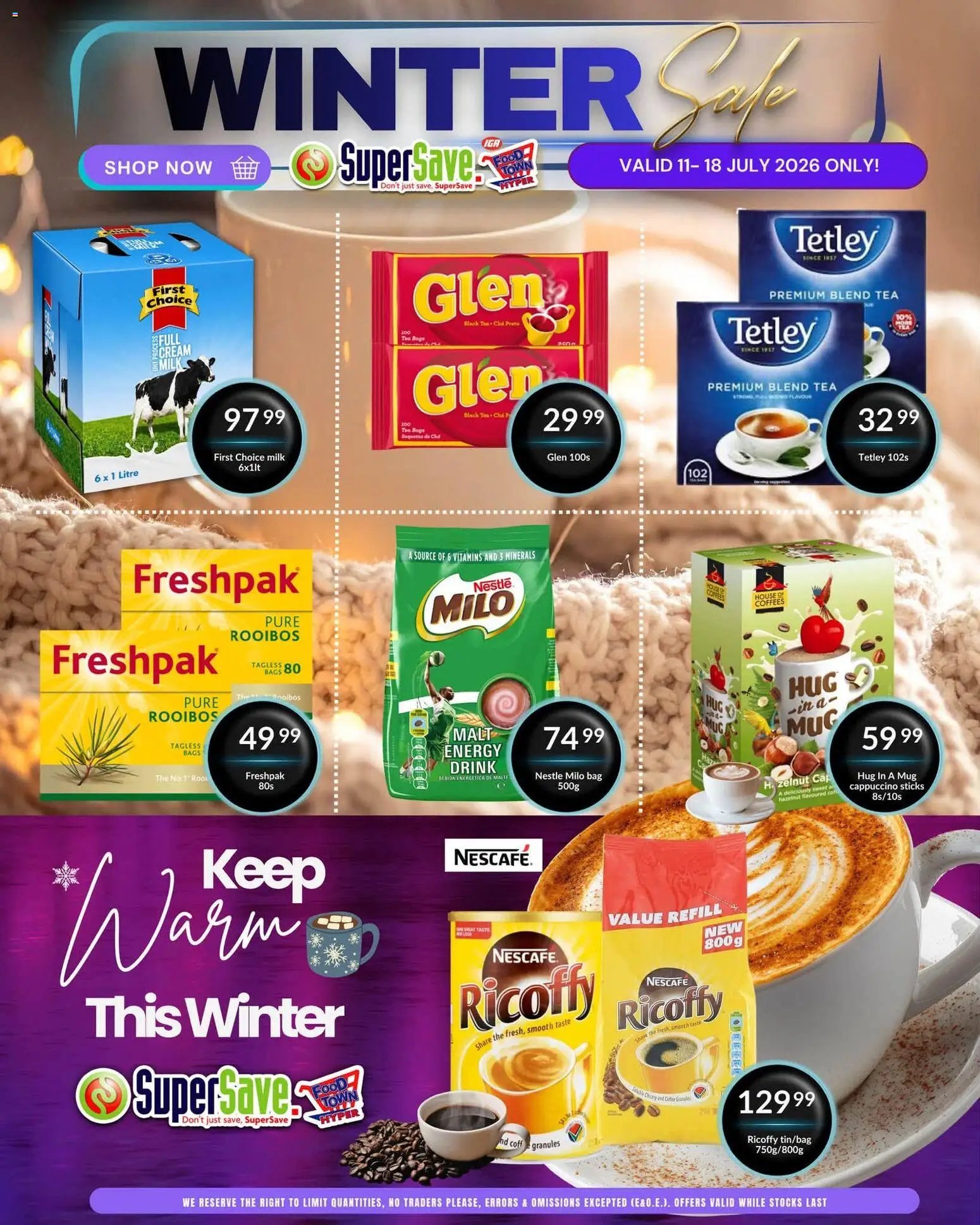 Super Save Specials