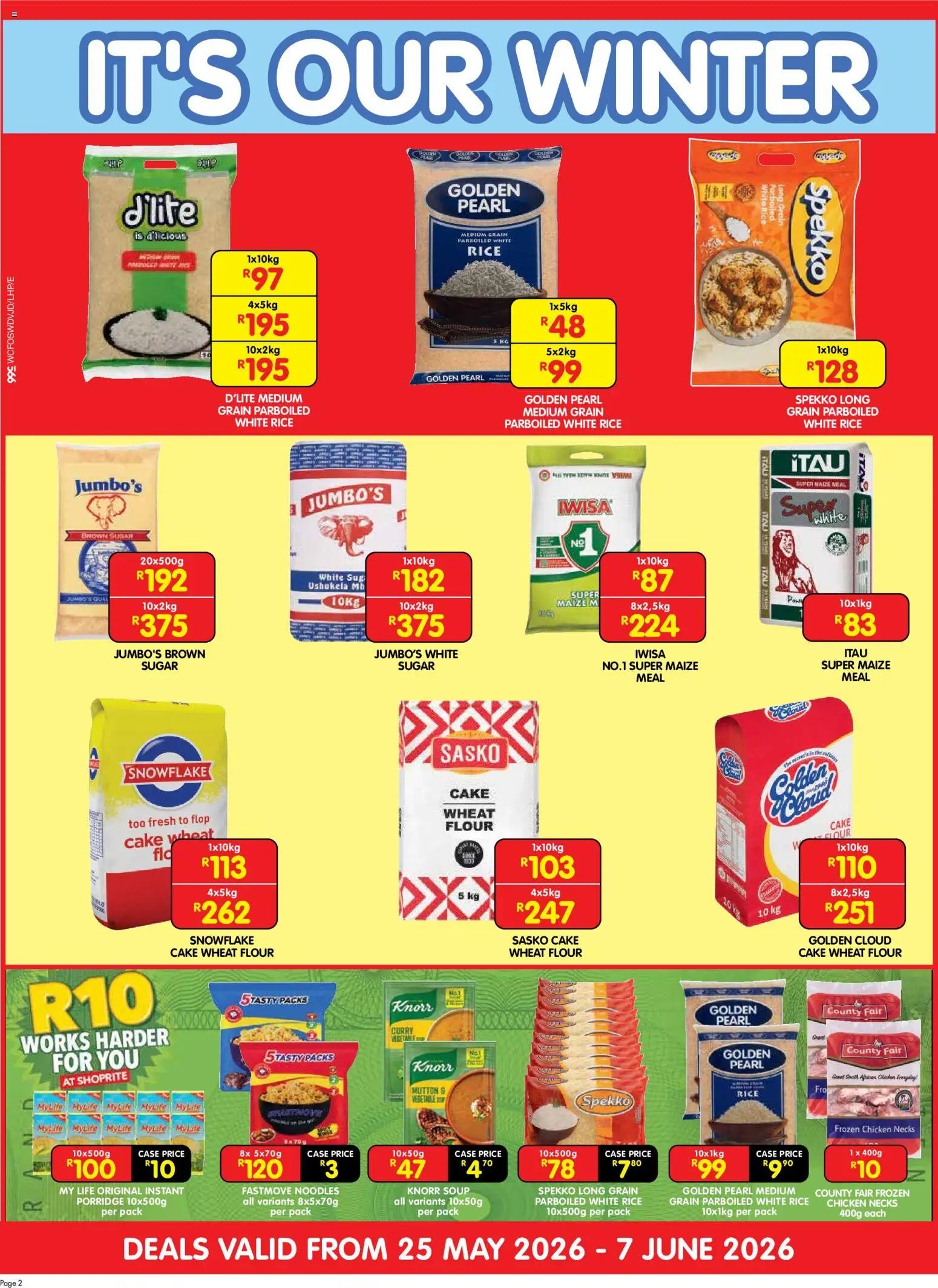 Shoprite Western Cape - Cash & Carry Winter Deals Philippi